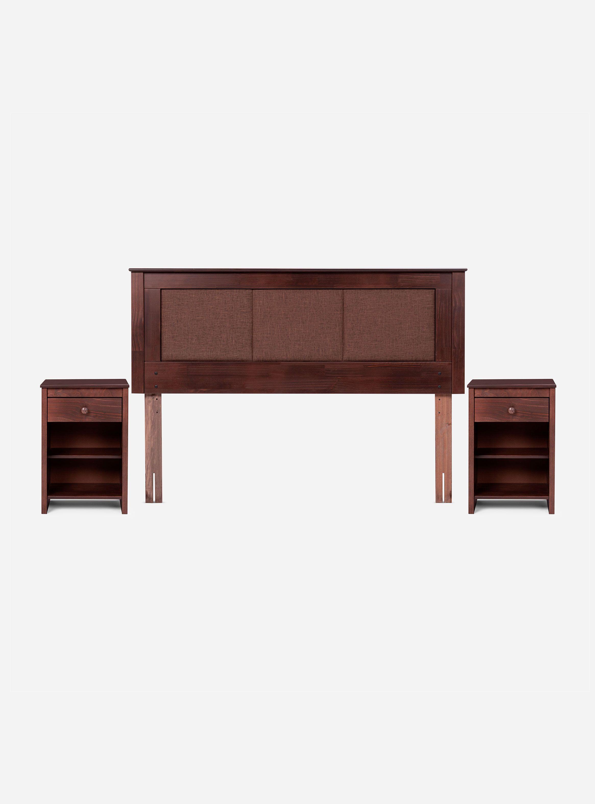 Cama Europea New Style 4 Plus King + Set Muebles Rachel-2