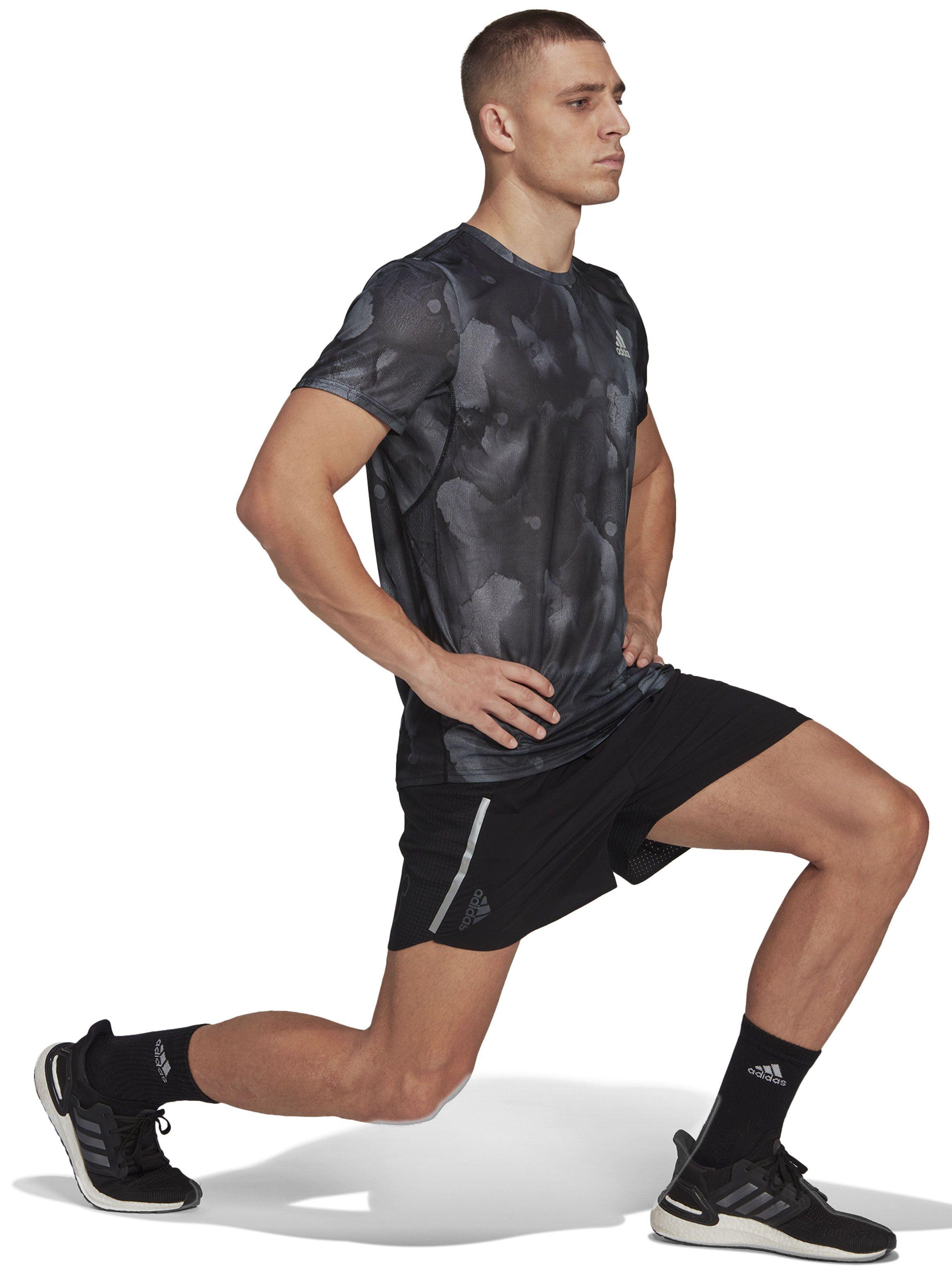 Polera Running Fast Graphic Aeroready Transpirable Camo Hombre-4