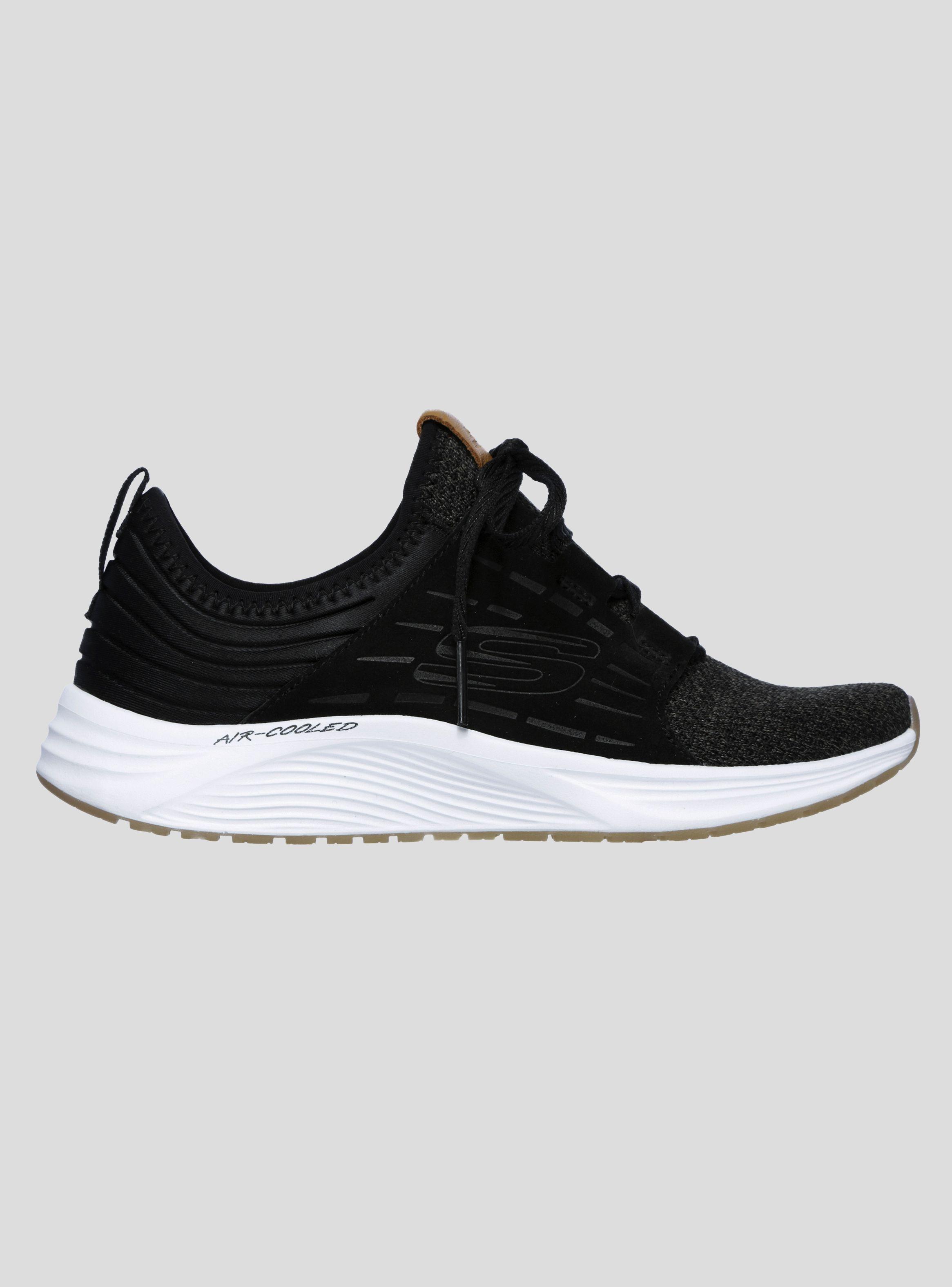 Zapatilla Skechers 13046-BKW Negro Training Mujer-0