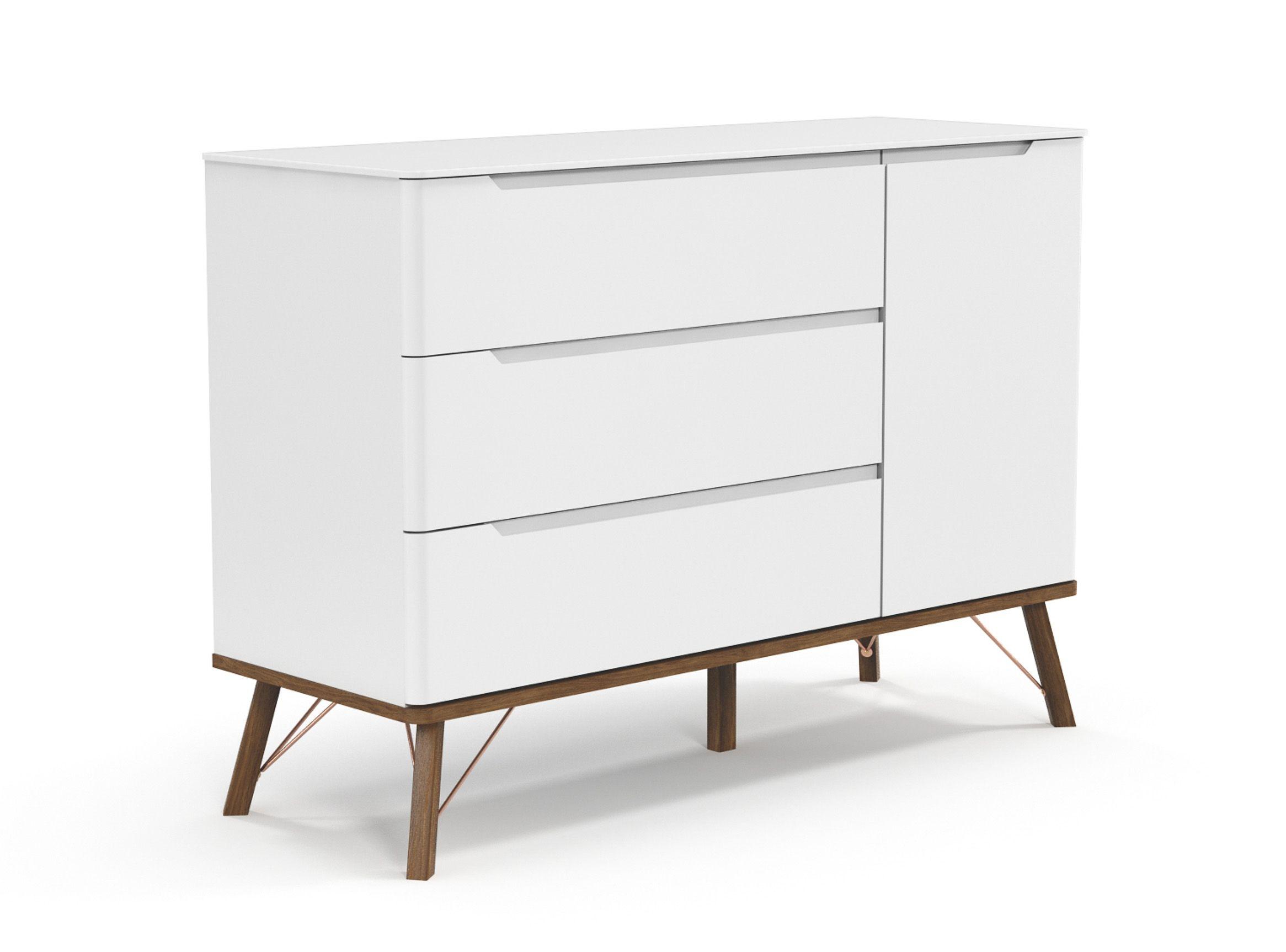 Cómoda con Puerta Albi Blanca Kidscool-1