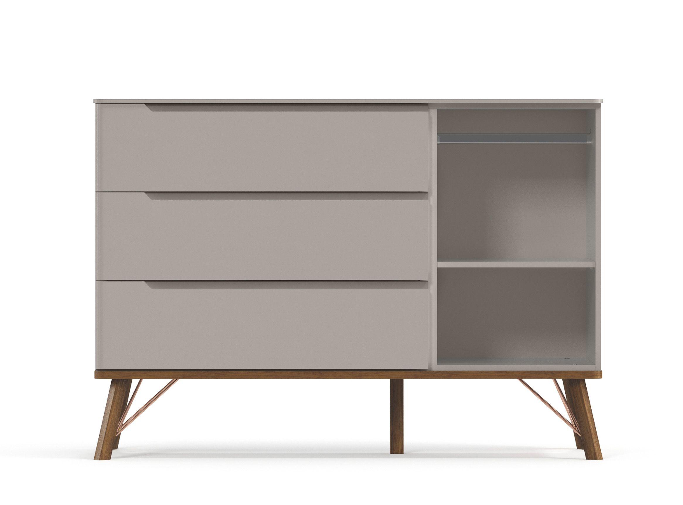 Cómoda con Puerta Albi Gris Kidco-1