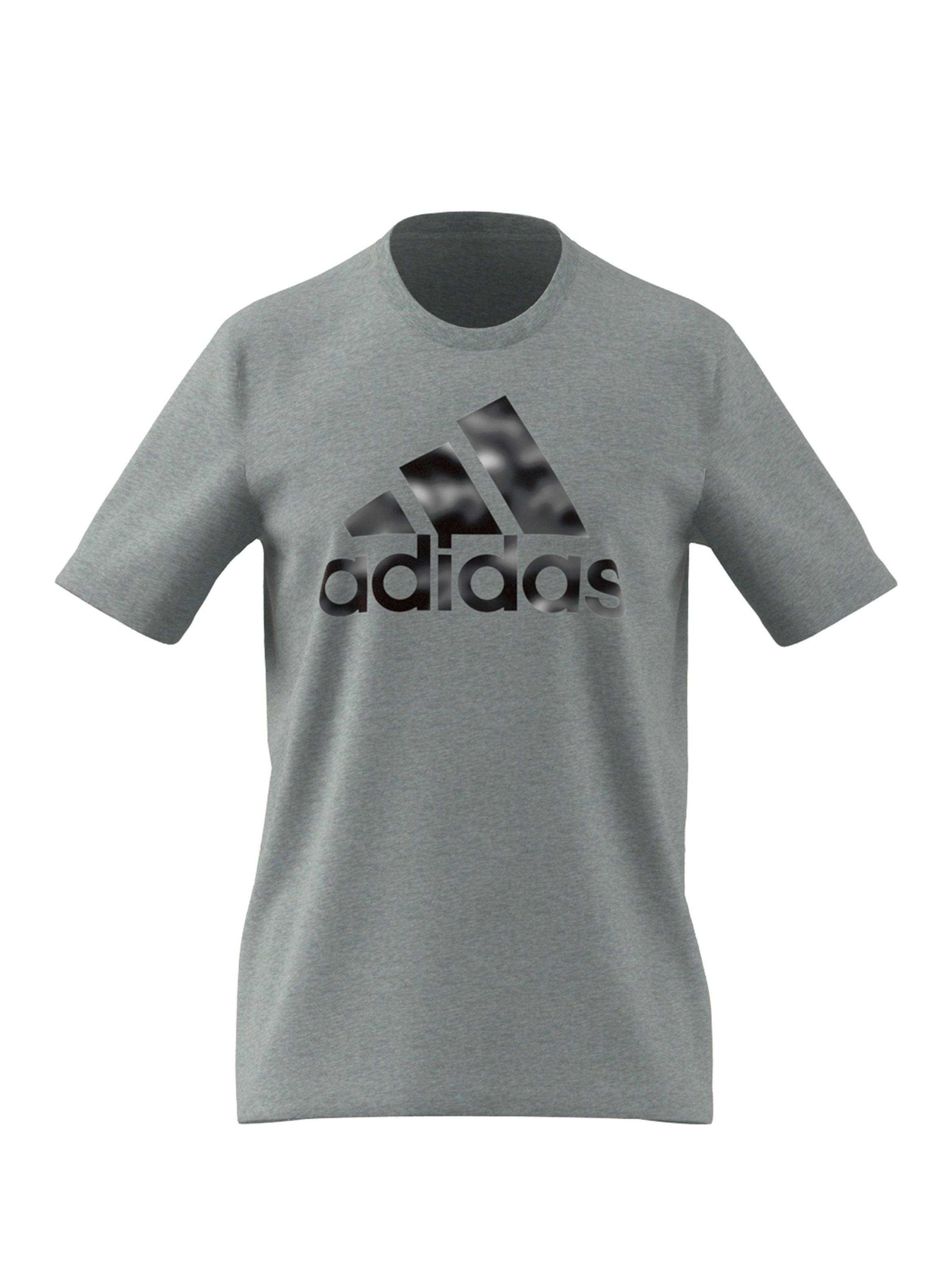 Polera Algodón Logo Estampado Gris-4