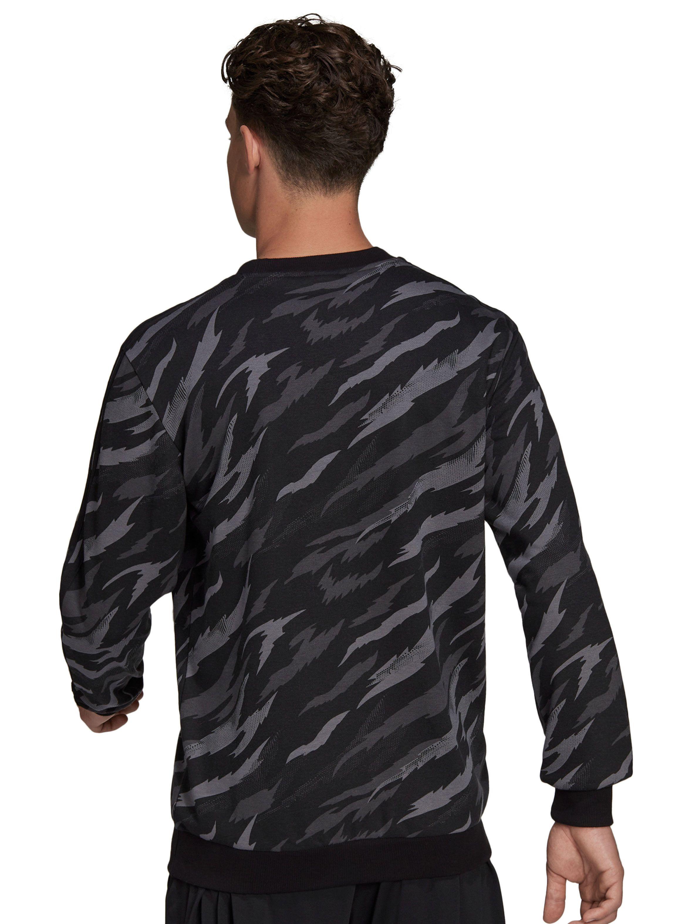 Polerón Camo Cerrado Essentials French Terry Camo-Print Hombre-1