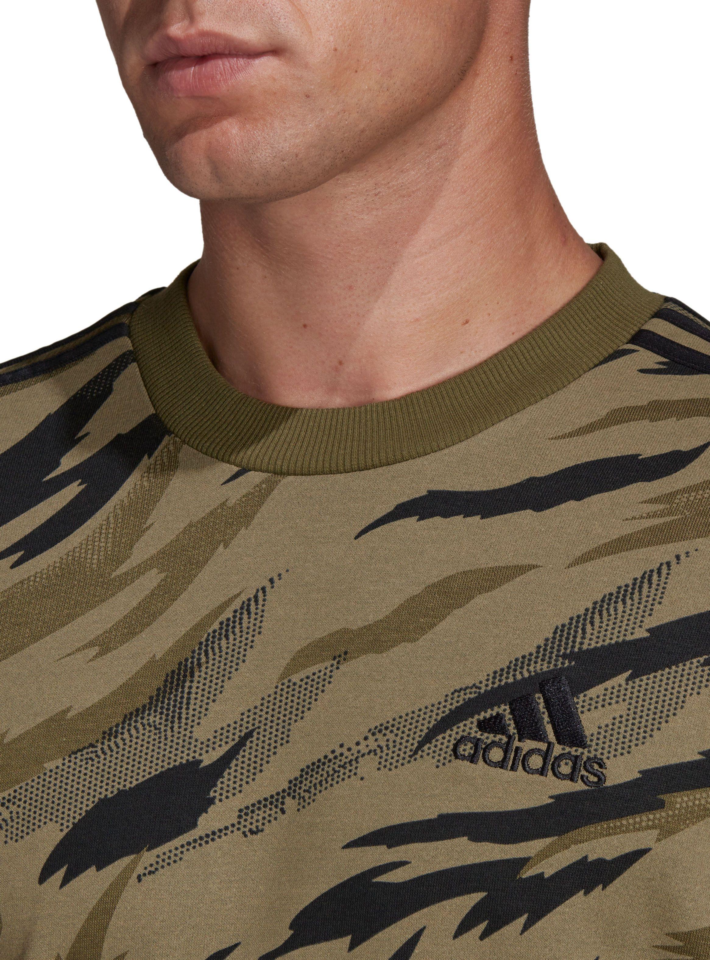 Polerón Diseño Camo Cerrado Essentials French Terry Camo-Print Hombre-3