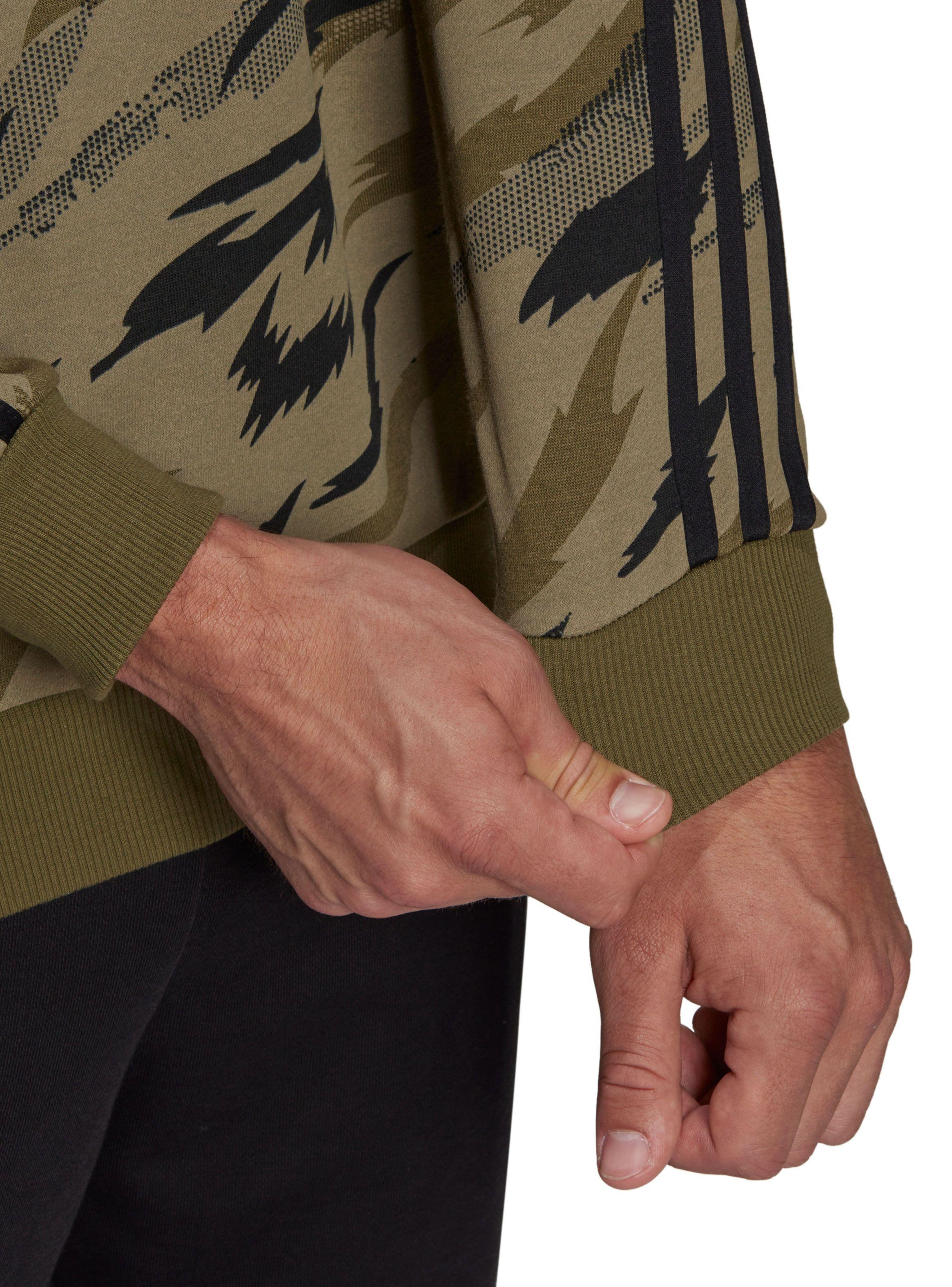 Polerón Diseño Camo Cerrado Essentials French Terry Camo-Print Hombre-4