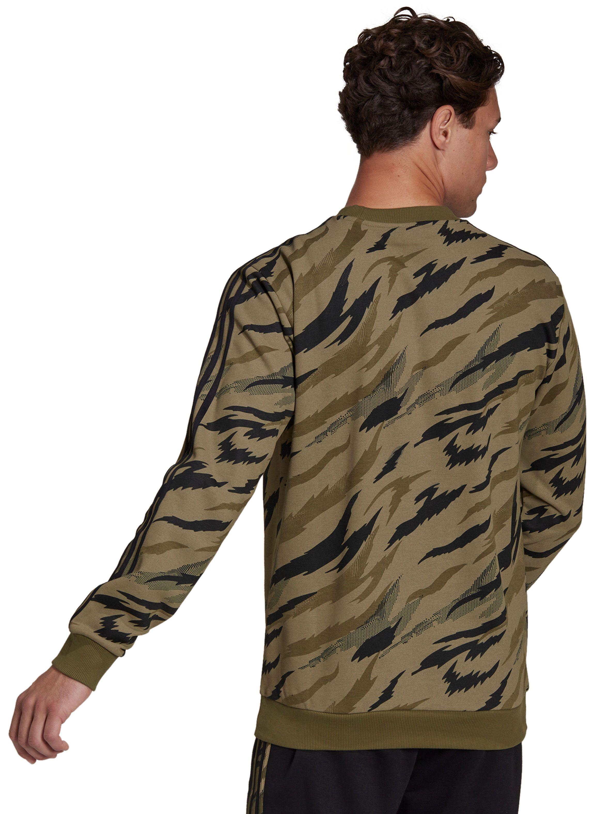 Polerón Diseño Camo Cerrado Essentials French Terry Camo-Print Hombre-1