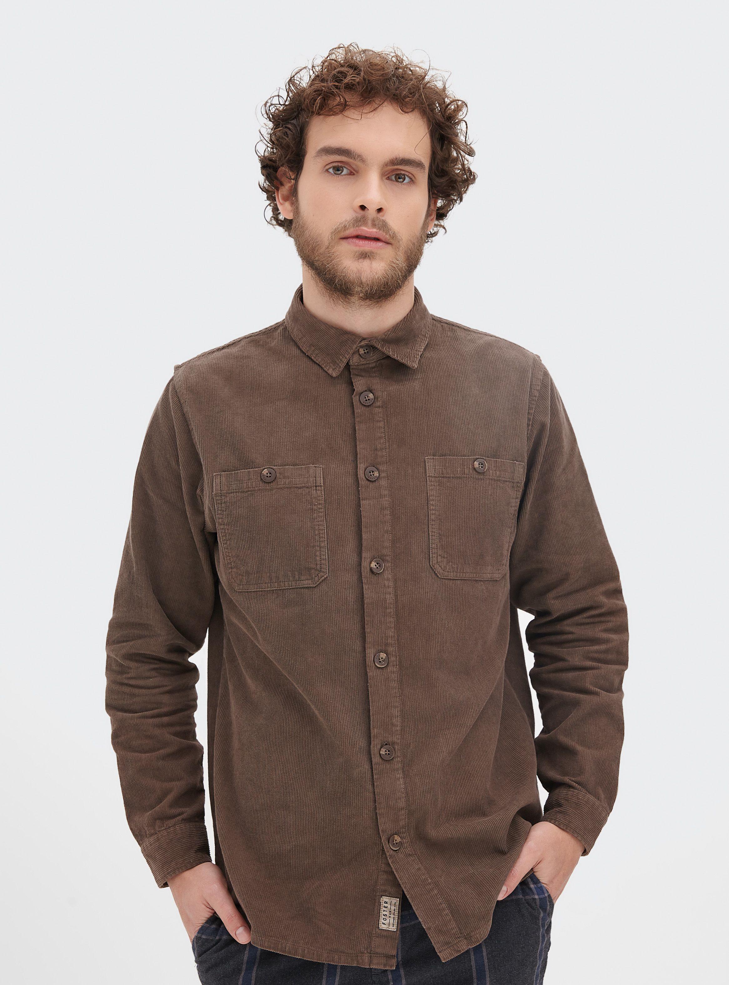 Camisa Texturada Manga Larga Foster-0