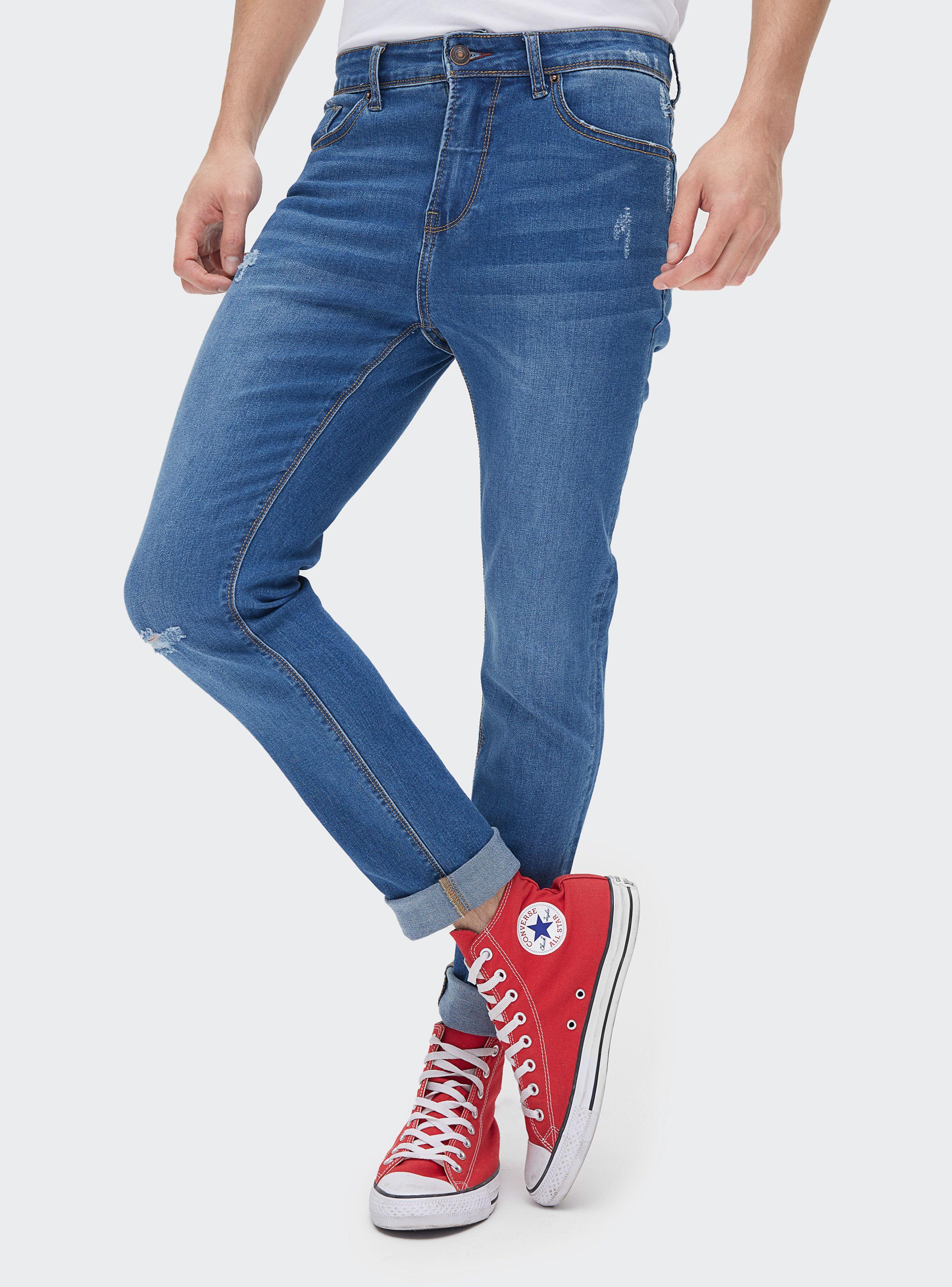 Jeans Super Skinny Mini Roturas Foster-0