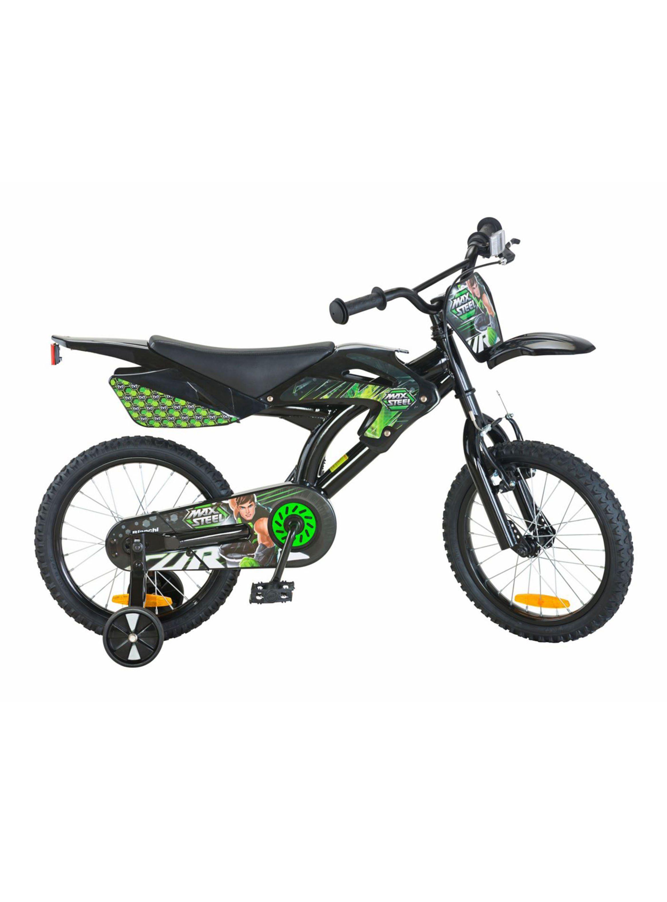 Bicicleta de Aprendizaje Bianchi Infantil Aro 16" Steel Max-0