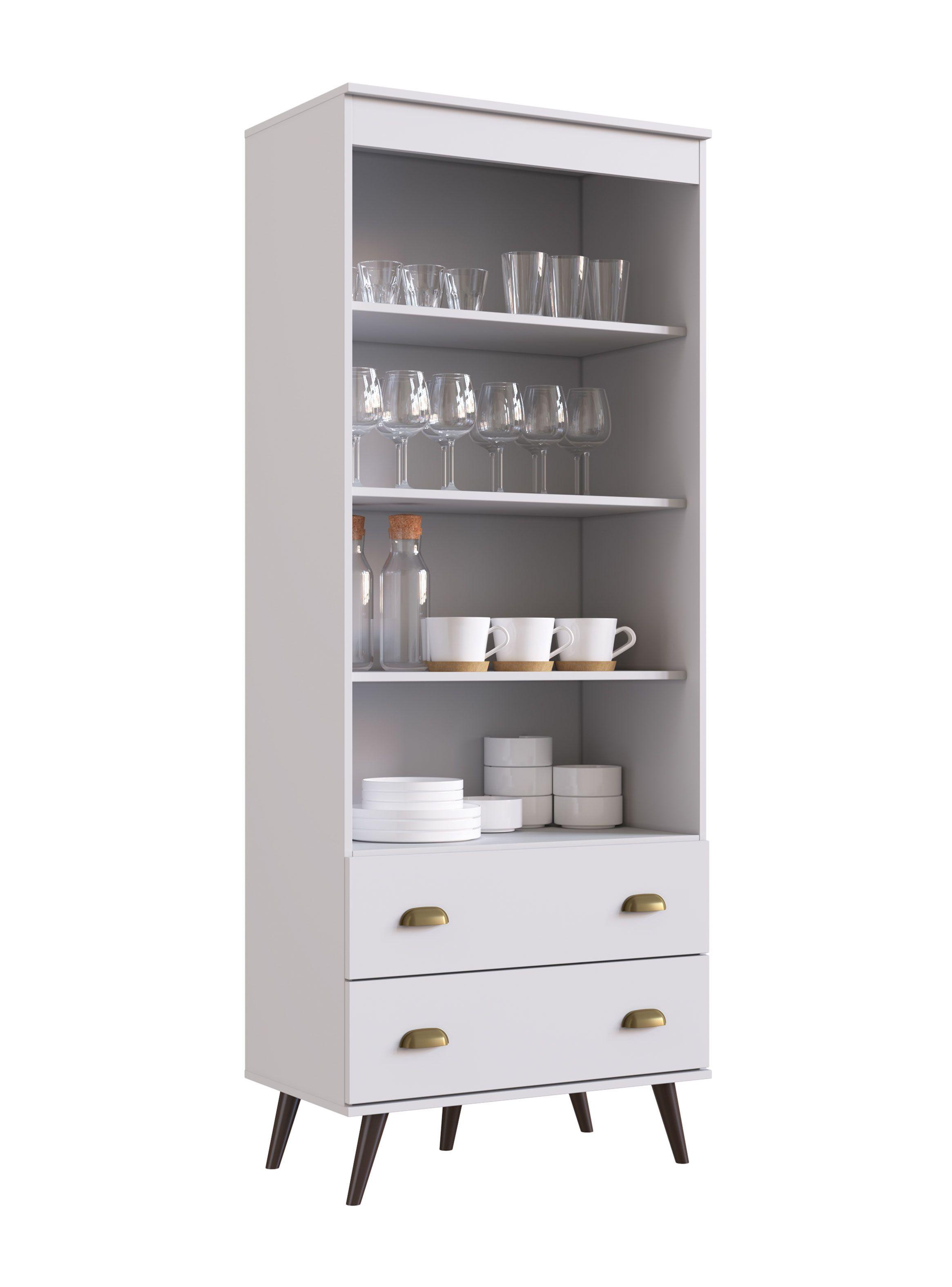 Vitrina 2 Puertas Vidrio Linea Nordica-2