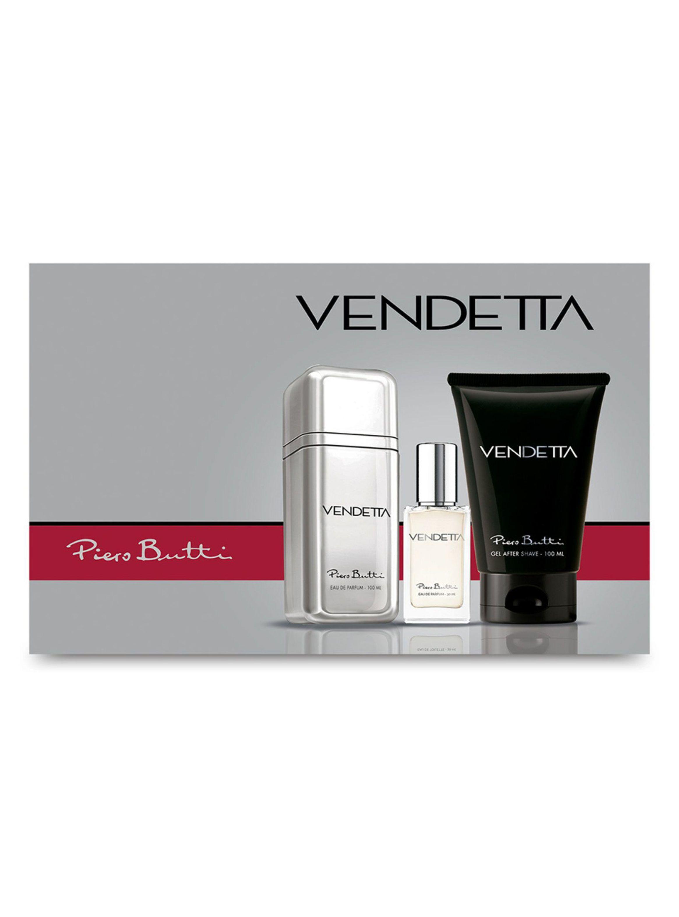 Set Perfume Vendetta EDP Hombre 100 ml + Miniatura y After Shave 100 ml-0