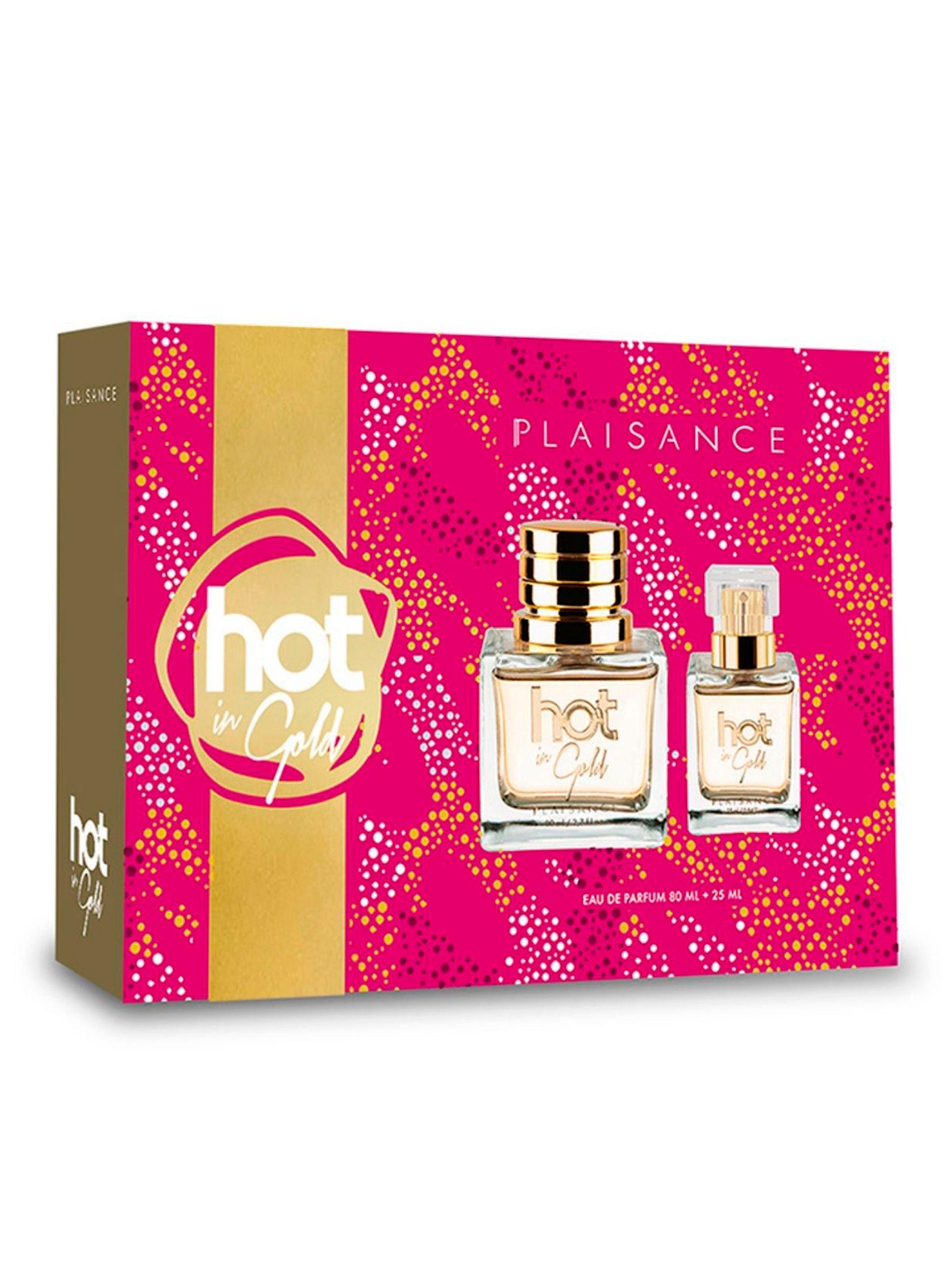 Set Perfume Hot In Gold EDP Mujer 80 ml + 25 ml-1