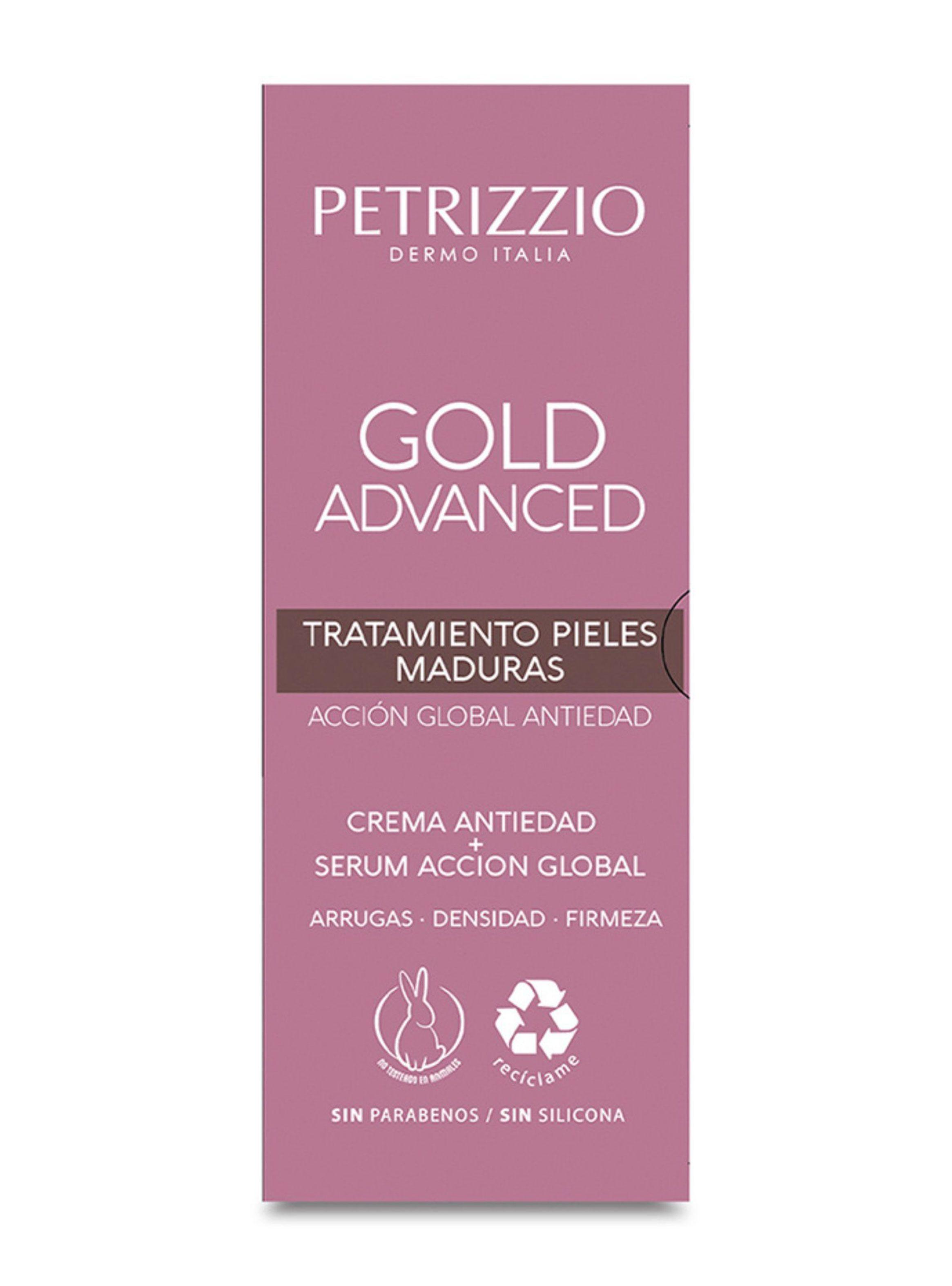 Set Gold Advanced Antiedad Crema 50 g + Serum 27 ml Petrizzio-2