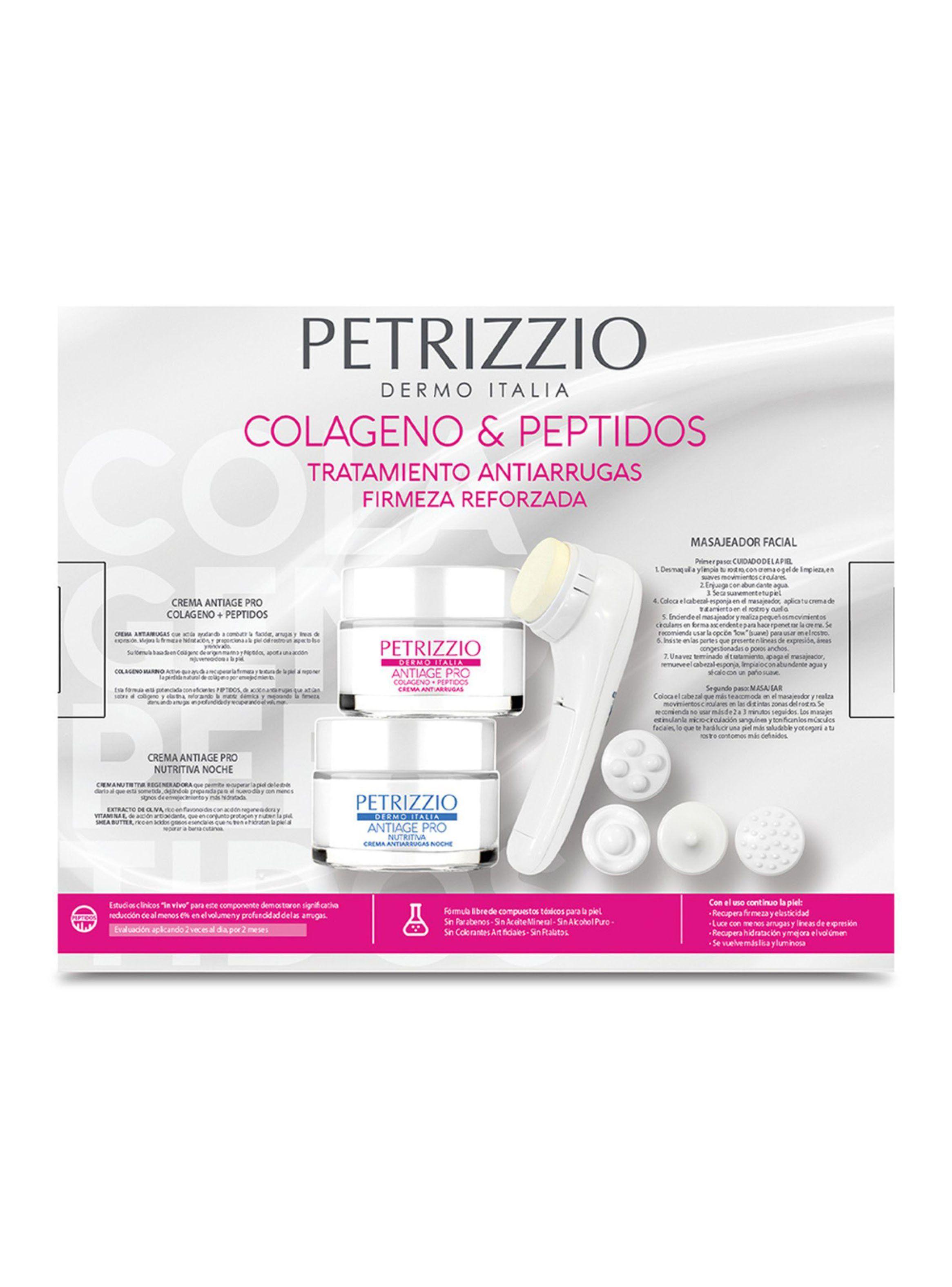 Set Cremas Antiage Pro Colágeno + Masajeador Petrizzio-2