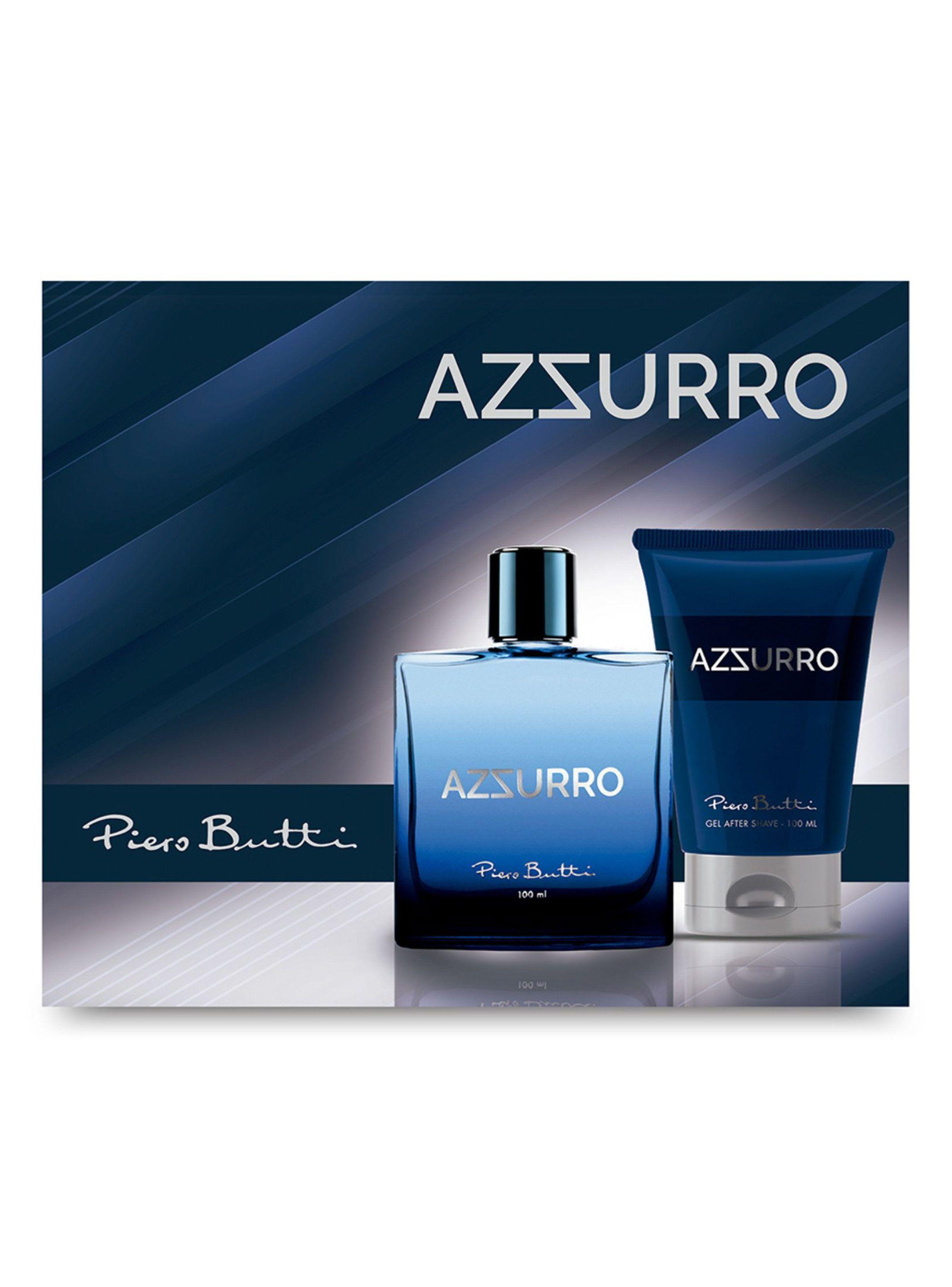 Set Perfume Hombre Azzurro EDT 100 ml + After Shave Piero Butti-0