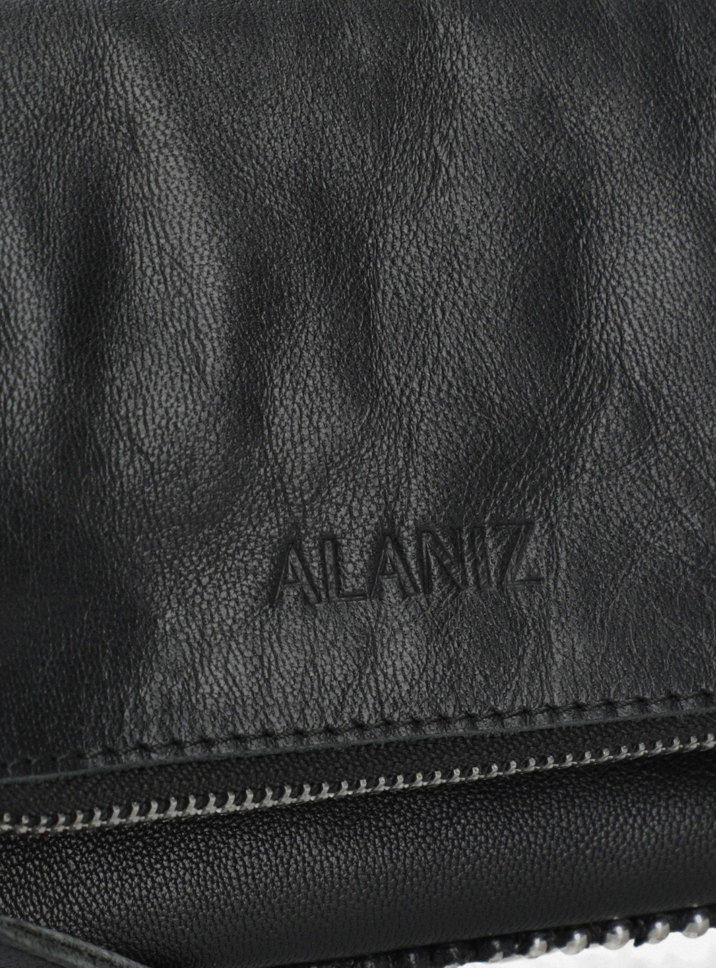 Cartera De Cuero Con Cadena-6