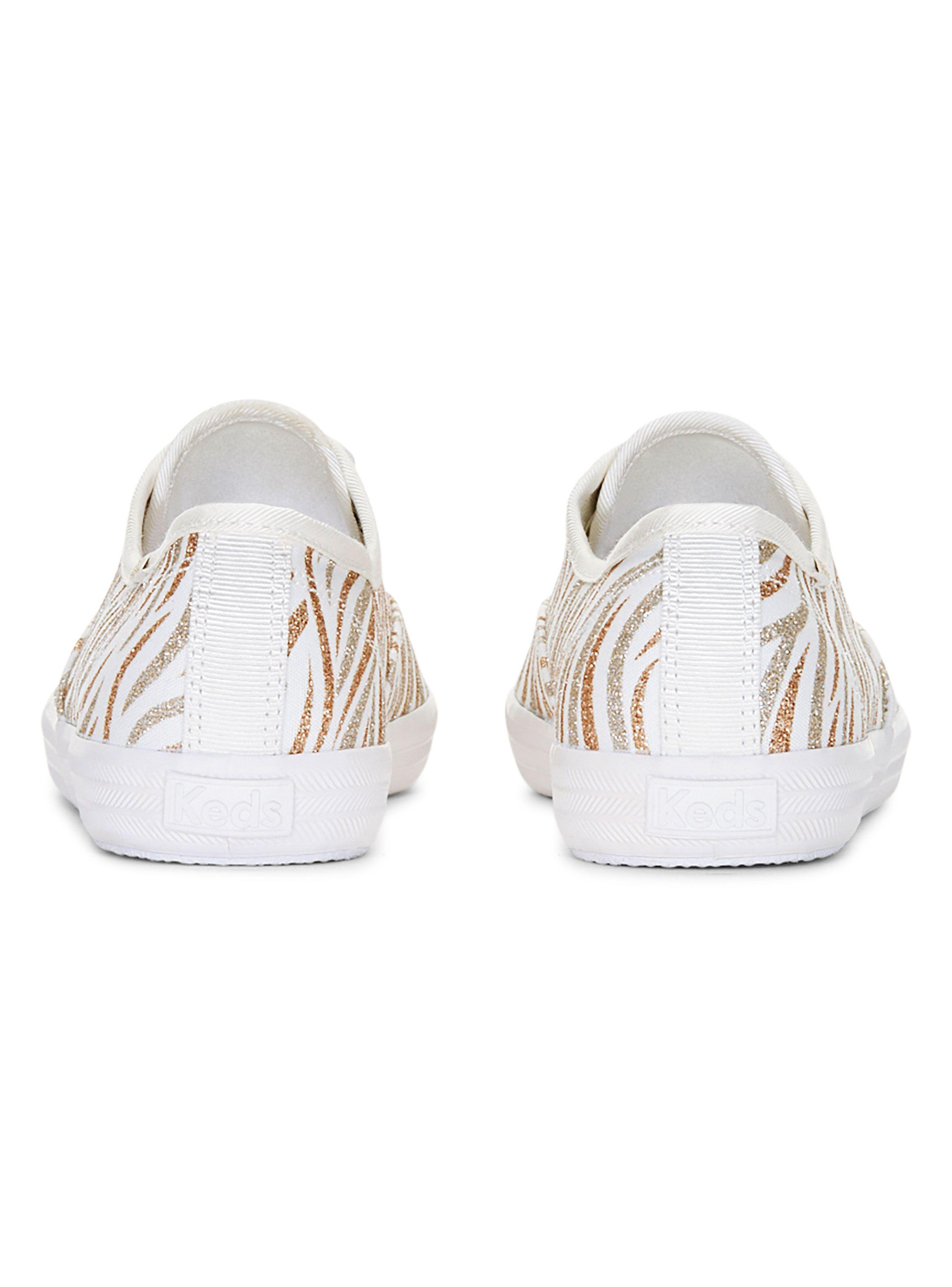 Zapatilla Urbana Glitter Champion Wave Gold Mujer-3