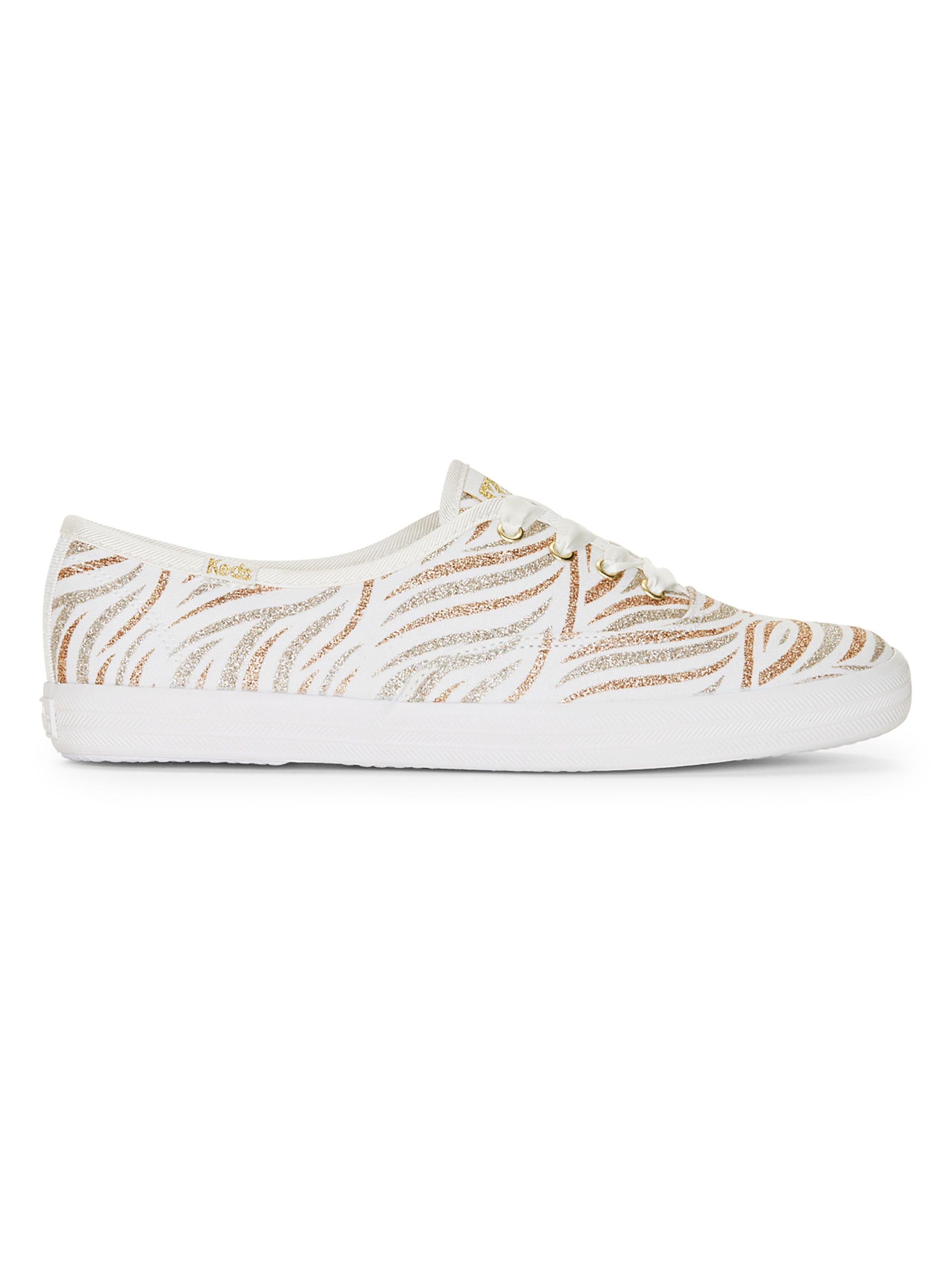 Zapatilla Urbana Glitter Champion Wave Gold Mujer-0