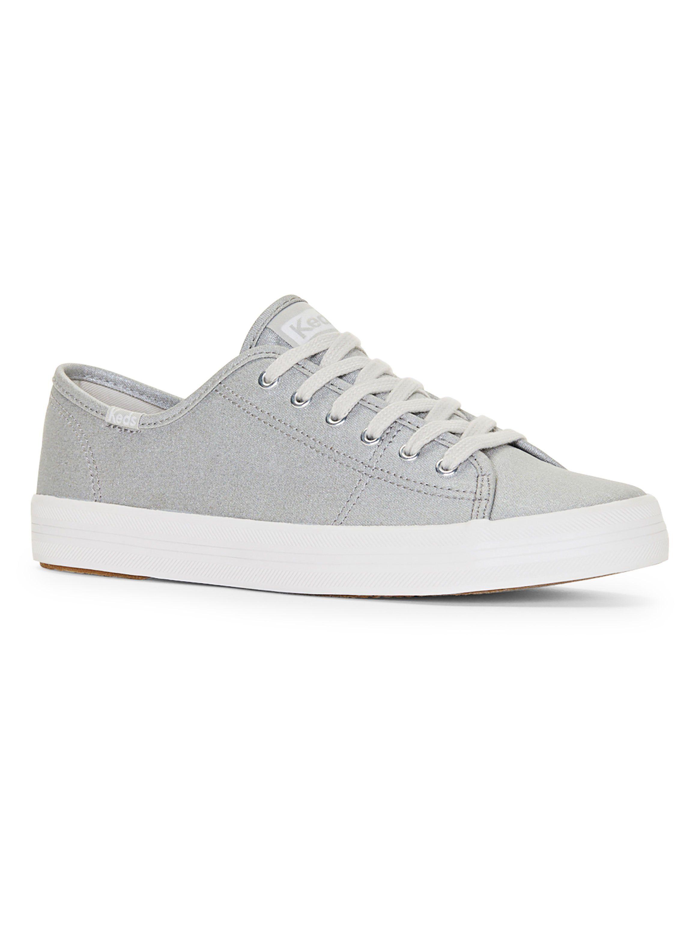 Zapatilla Urbana Kickstart Metallic Silver Mujer-1