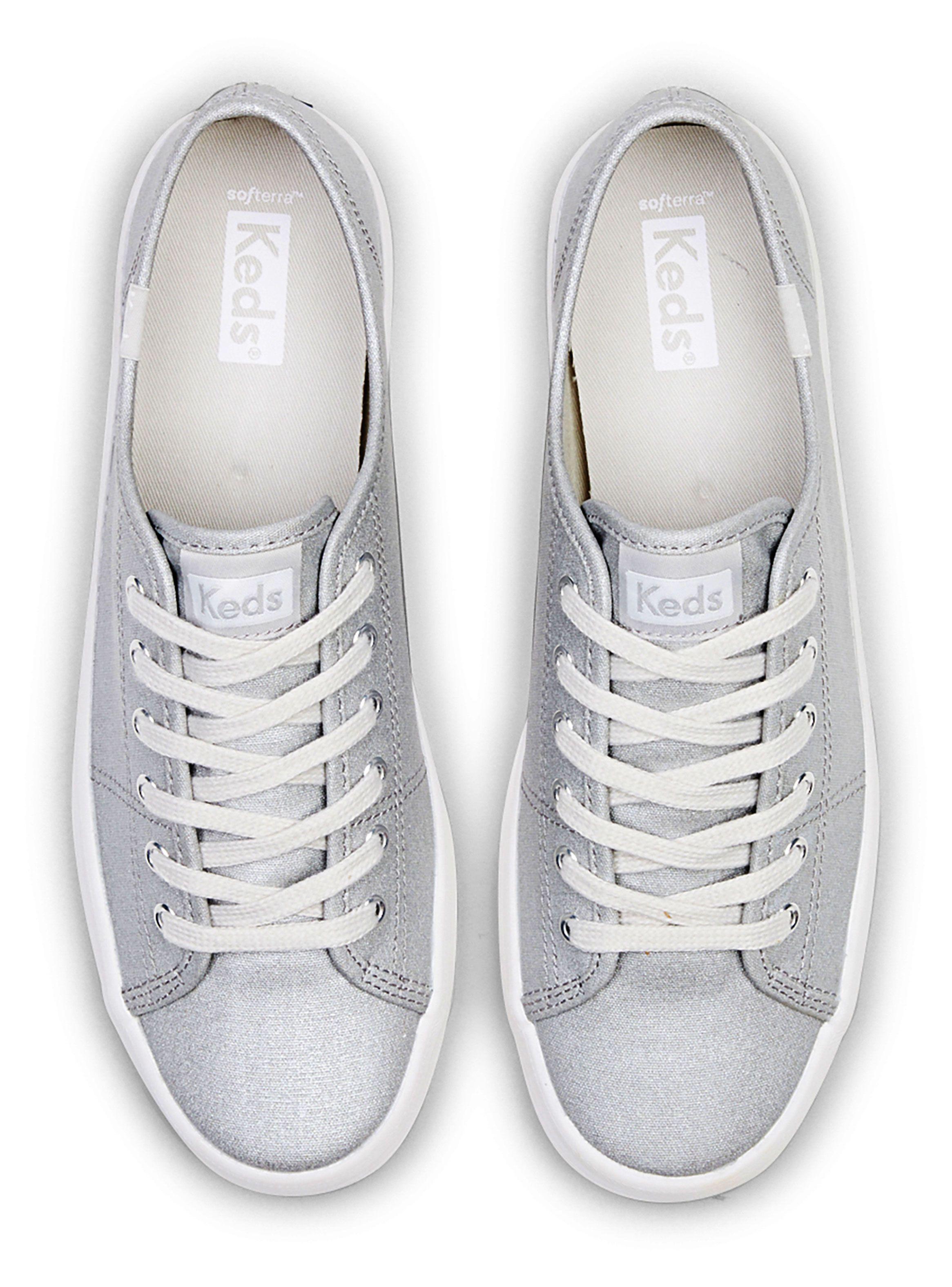 Zapatilla Urbana Kickstart Metallic Silver Mujer-2