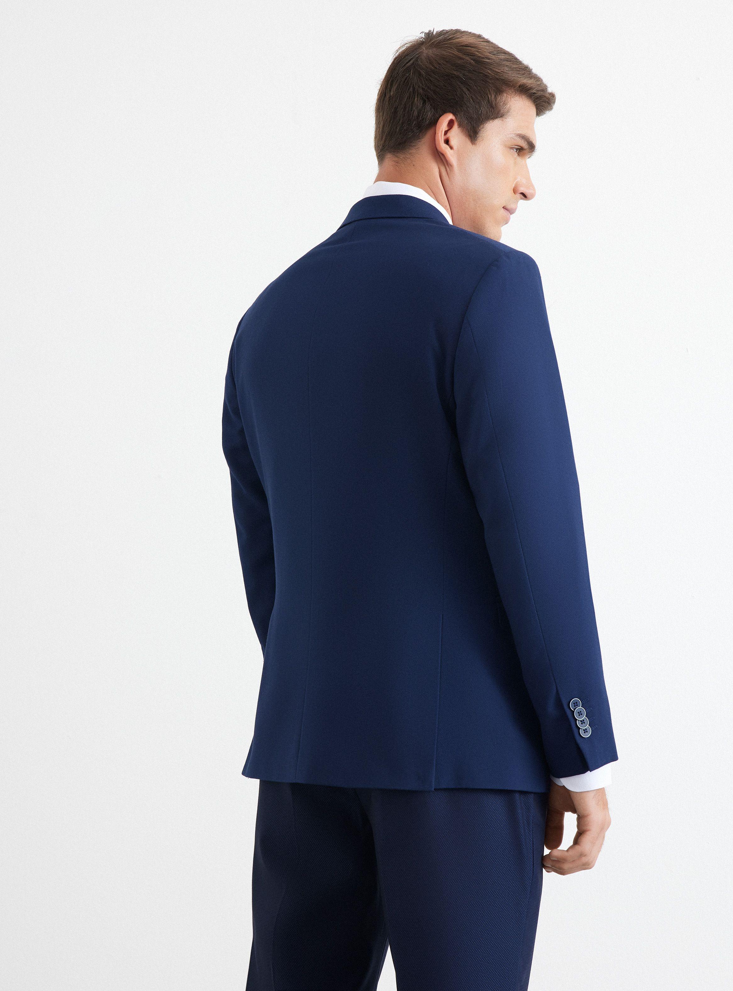 Traje Recto Texturado 2 Slim Fit-1