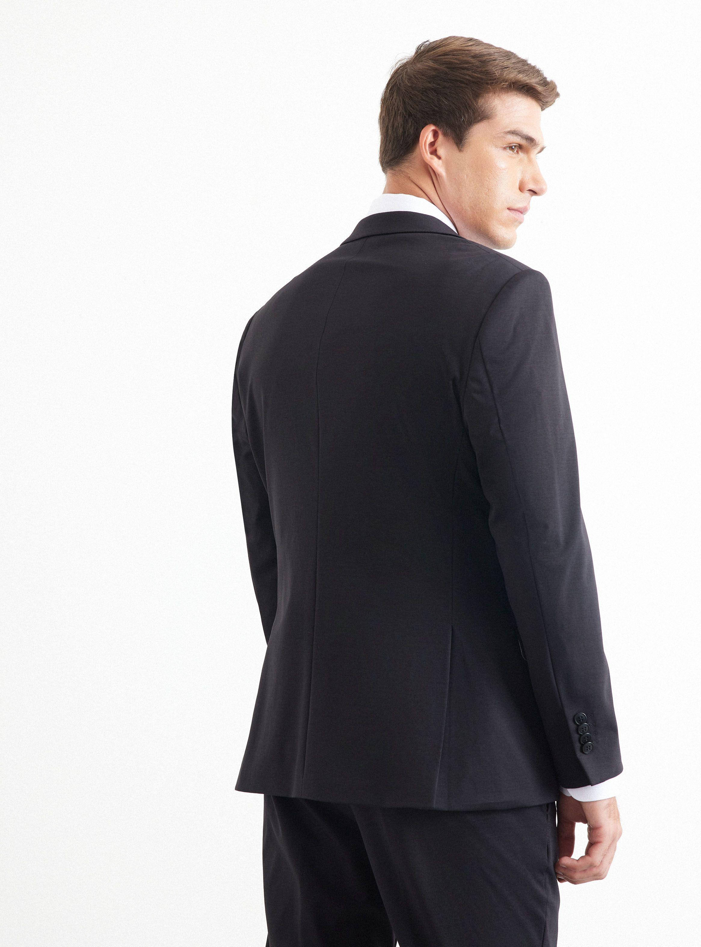 Traje Recto Texturado Slim Fit-1
