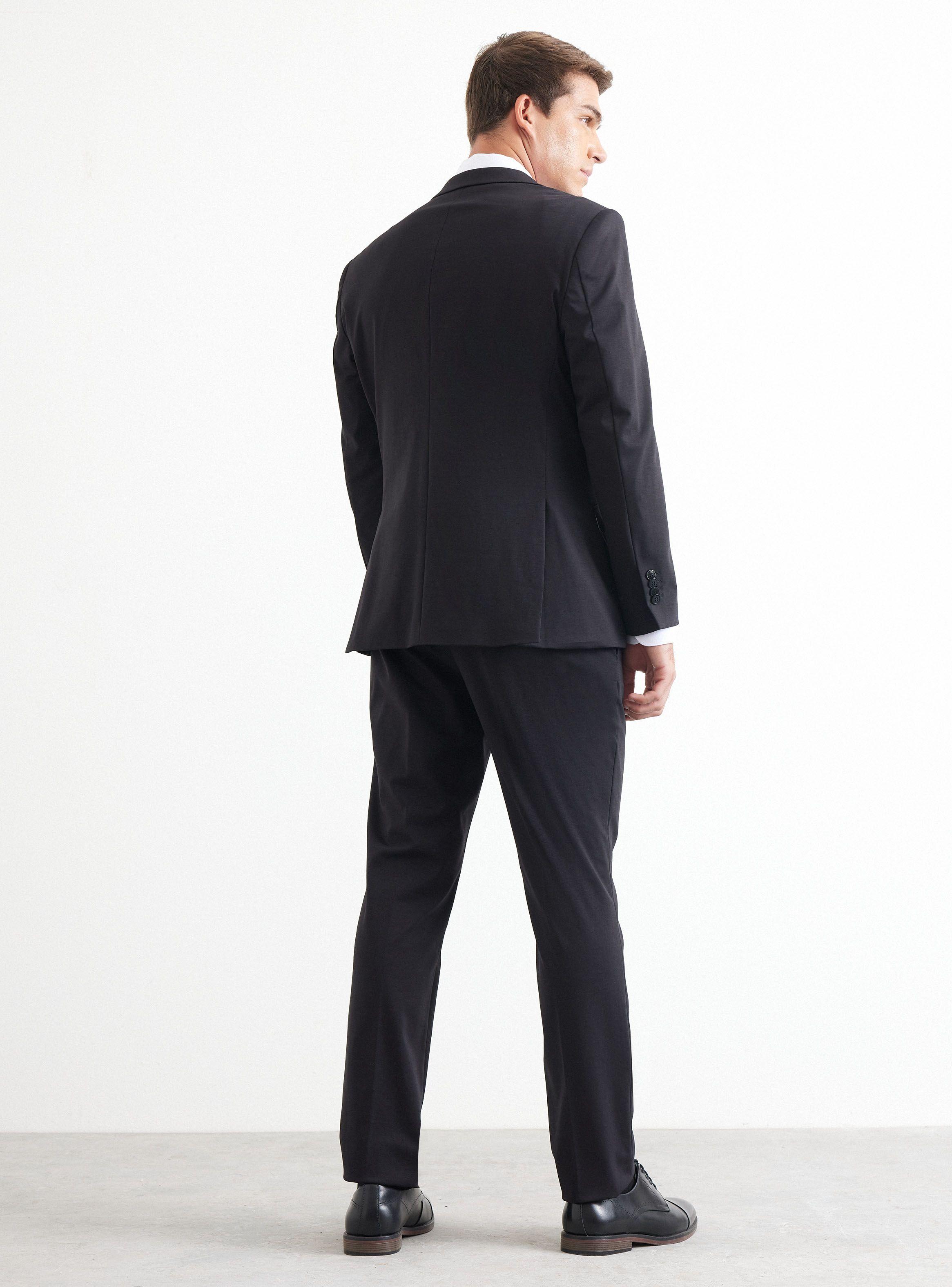 Traje Recto Texturado Slim Fit-5