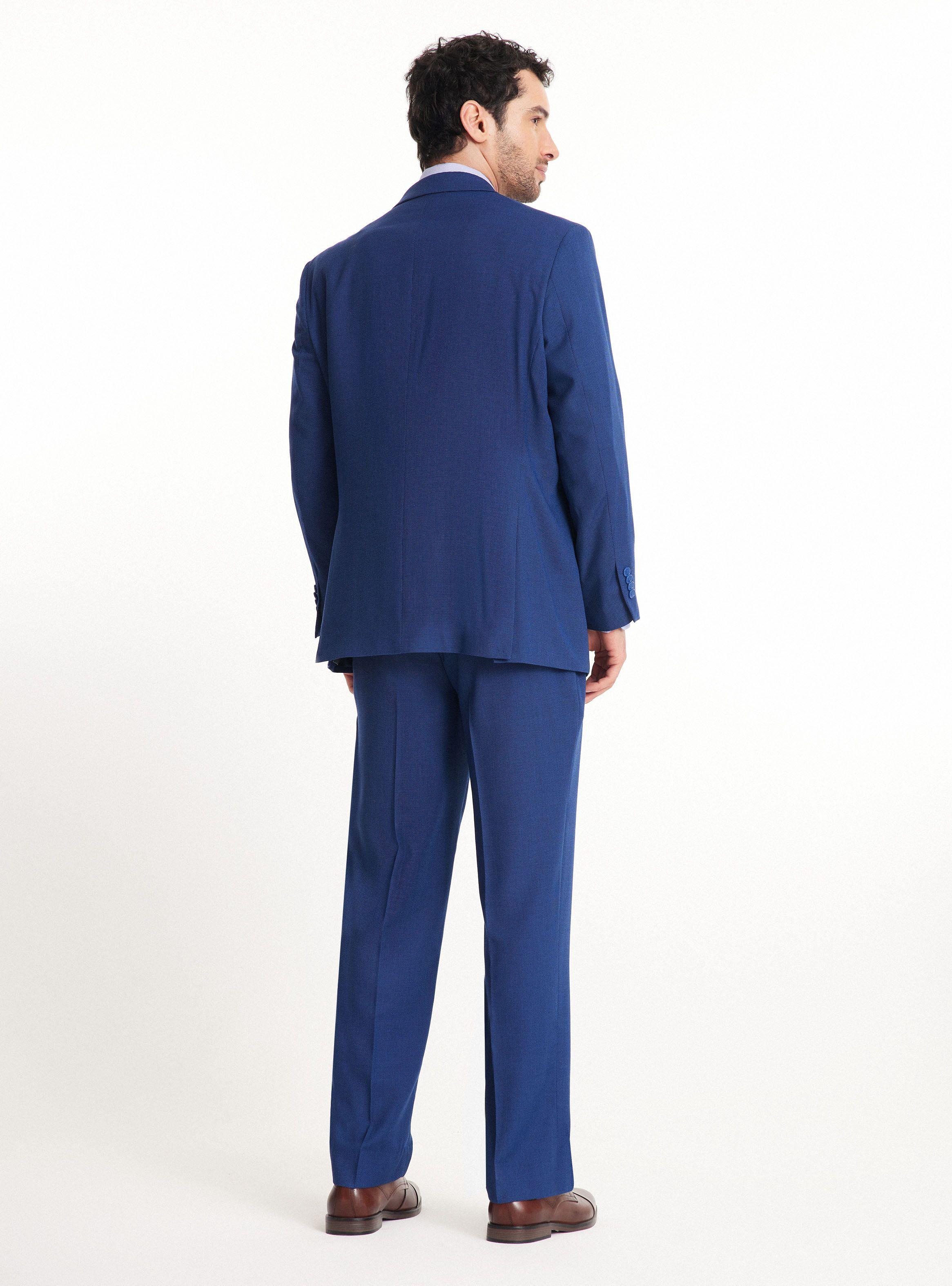 Traje Recto Texturado Regular Fit-5