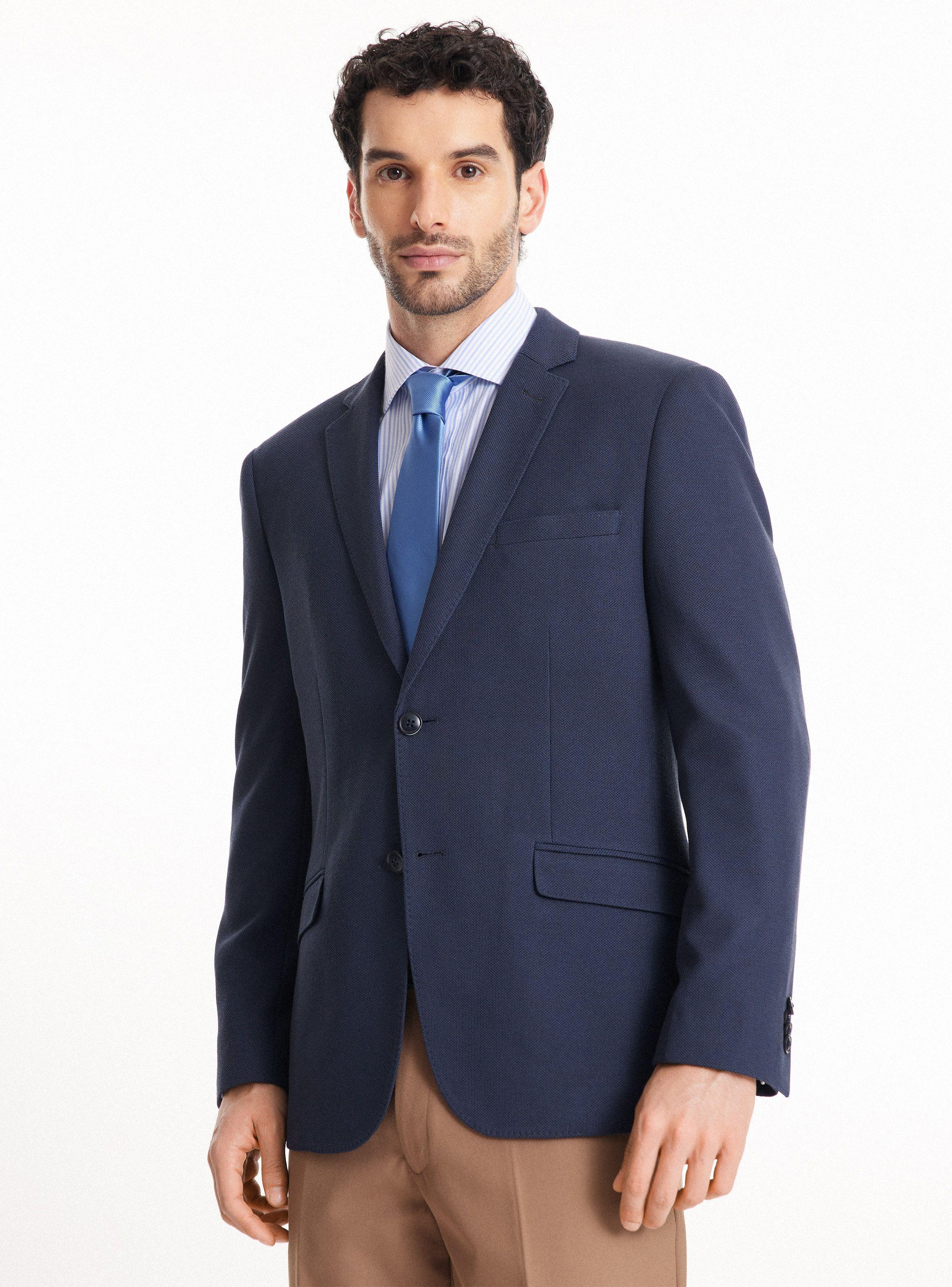 Vestón Recto Knit 2-0