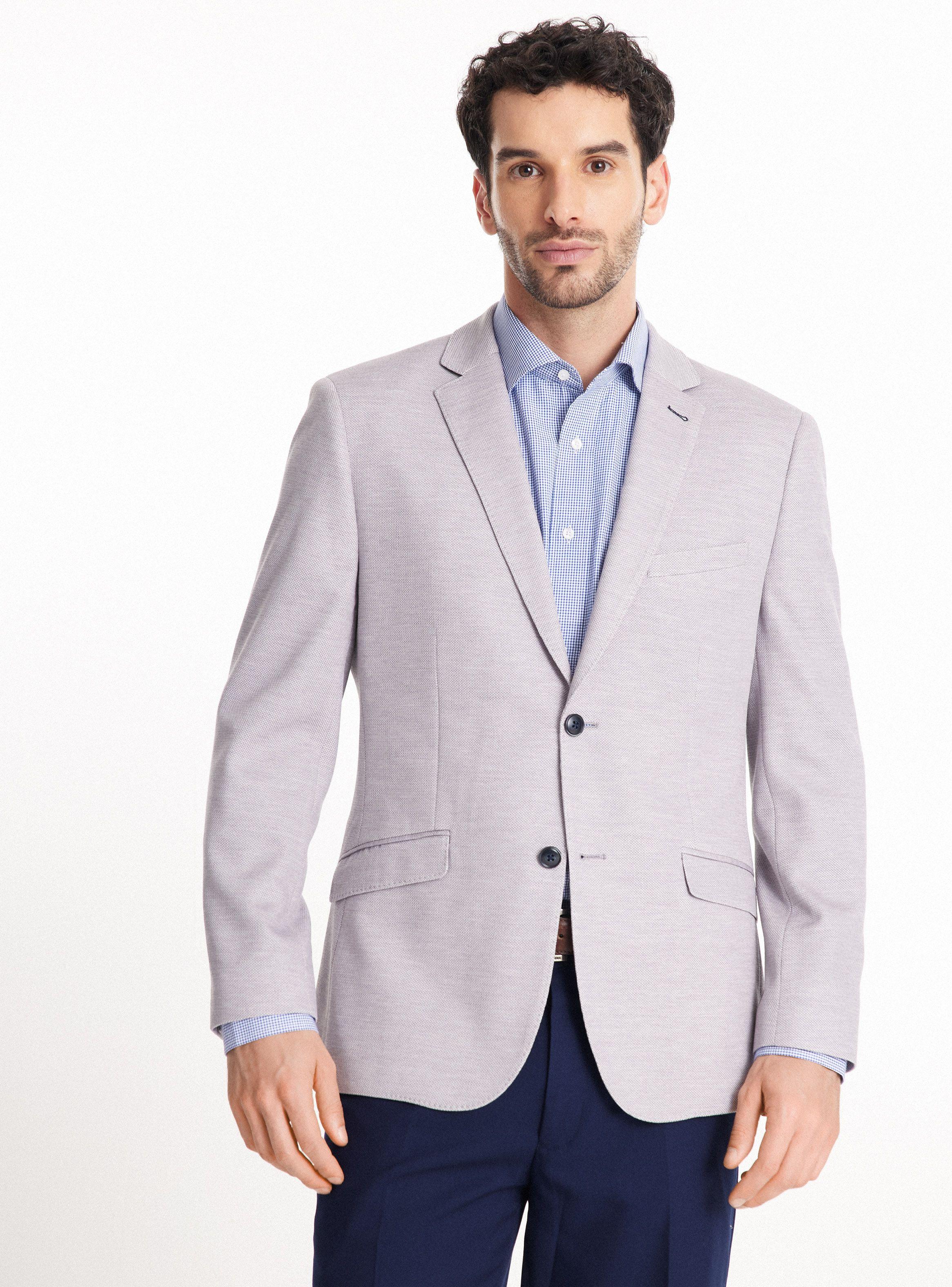 Vestón Recto Knit 2-0