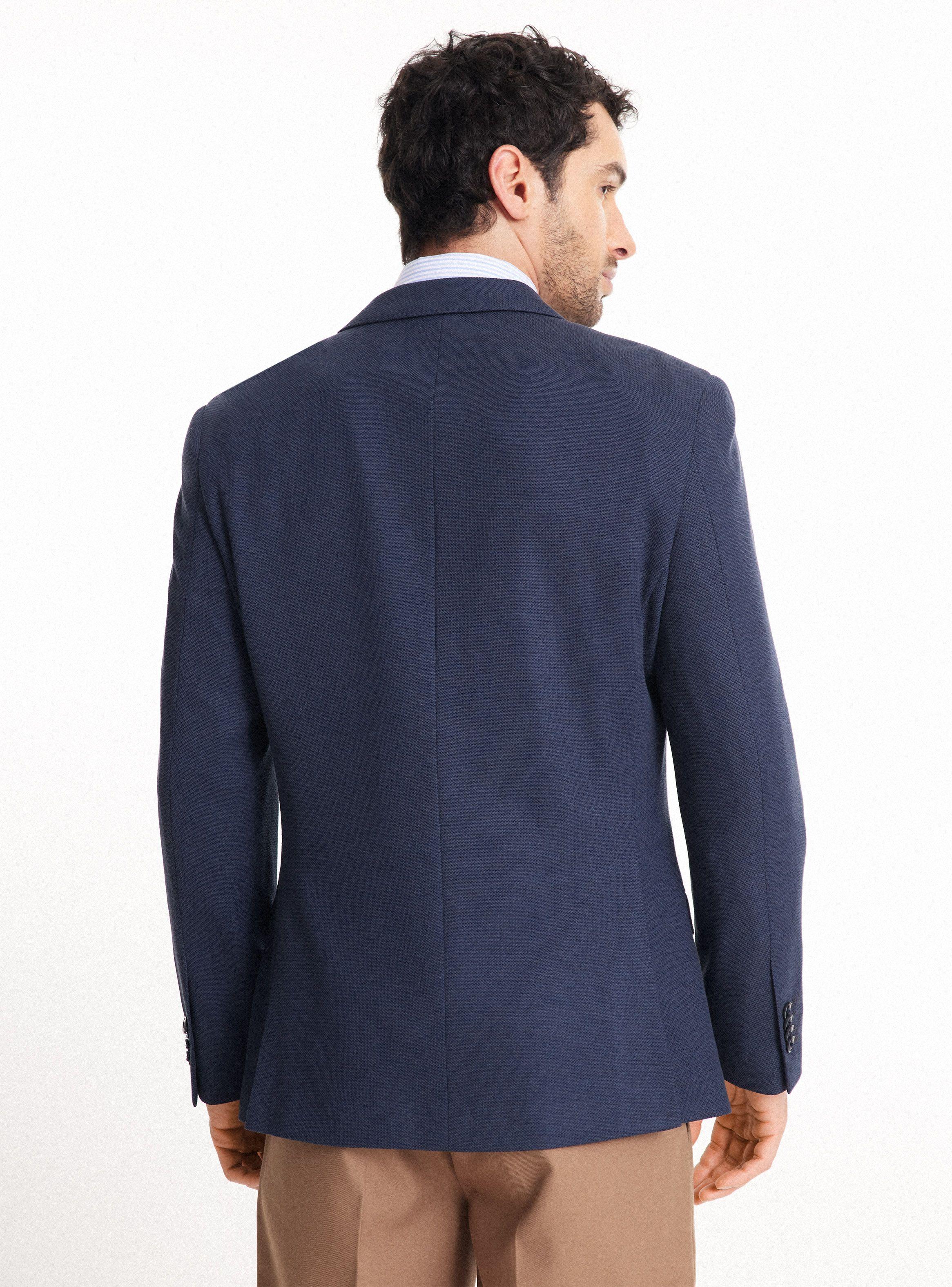 Vestón Recto Knit 2-1