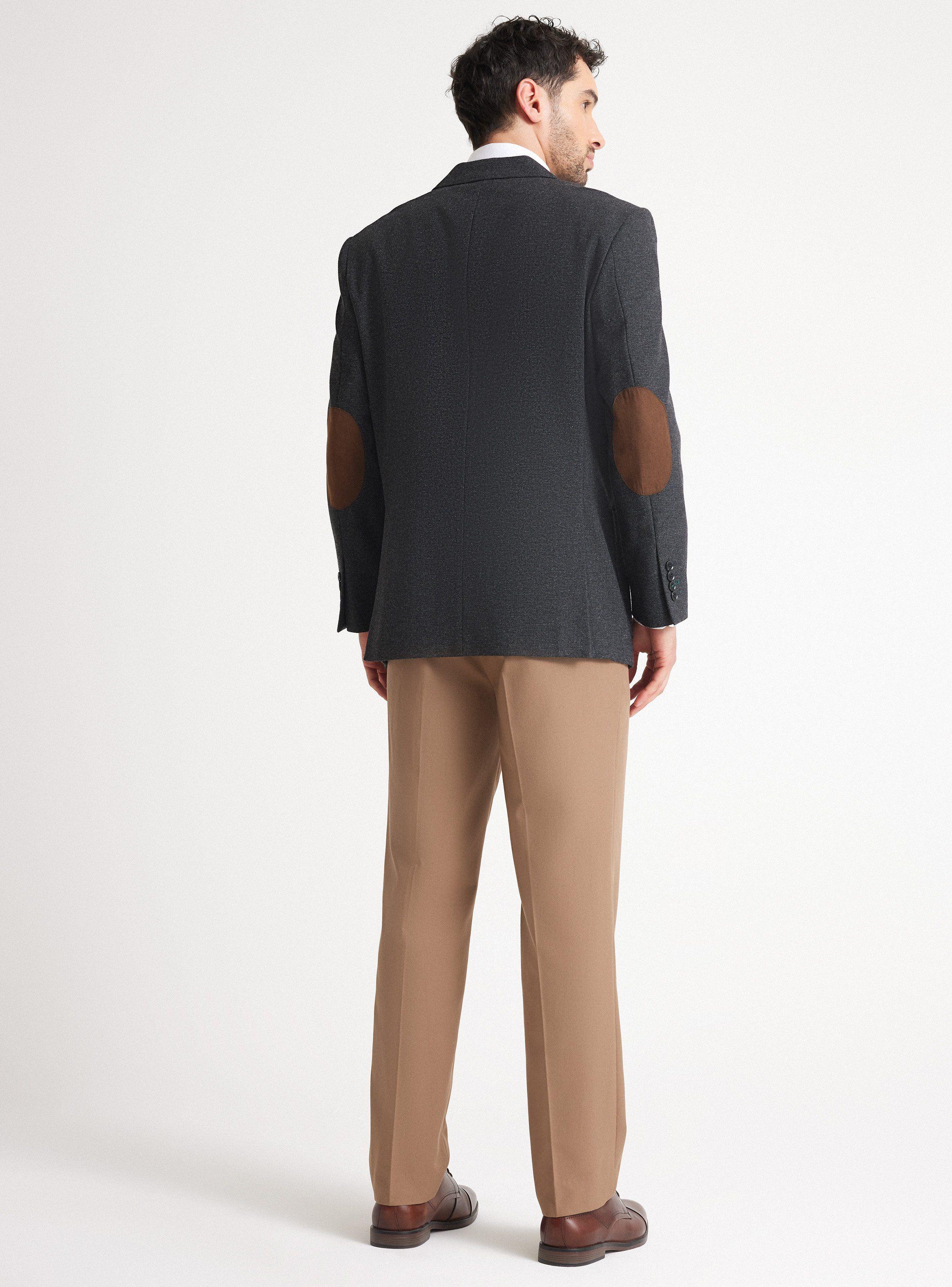Blazer Recto en Clásico Tweed Diagonal-5