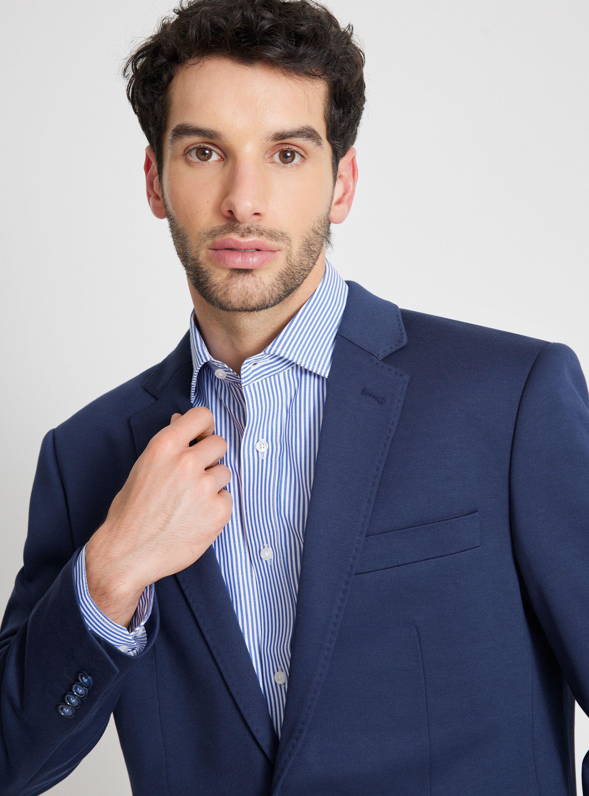 Vestón Recto Knit Regular Fit-2