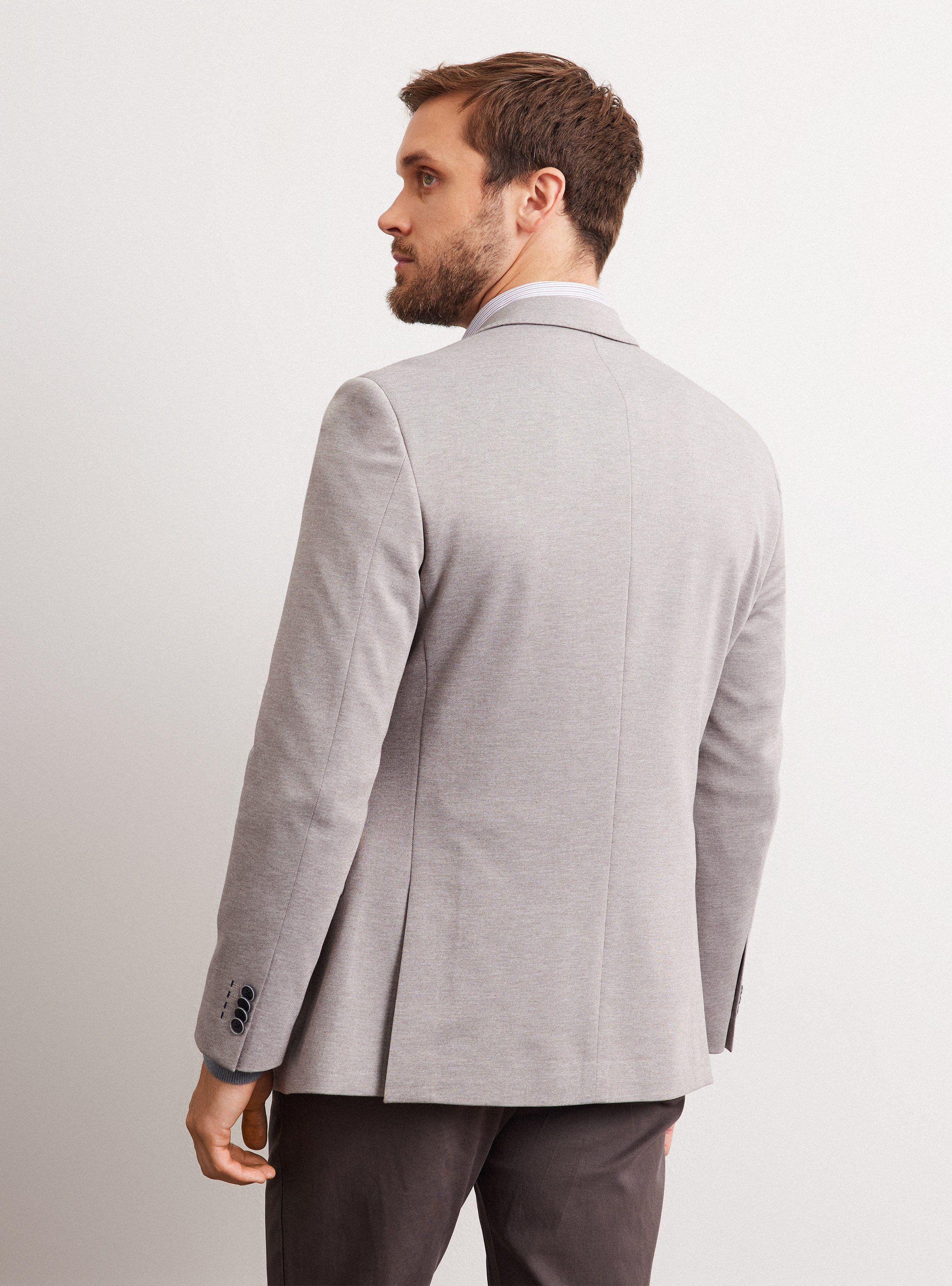 Blazer Recto en Knit Sport-1