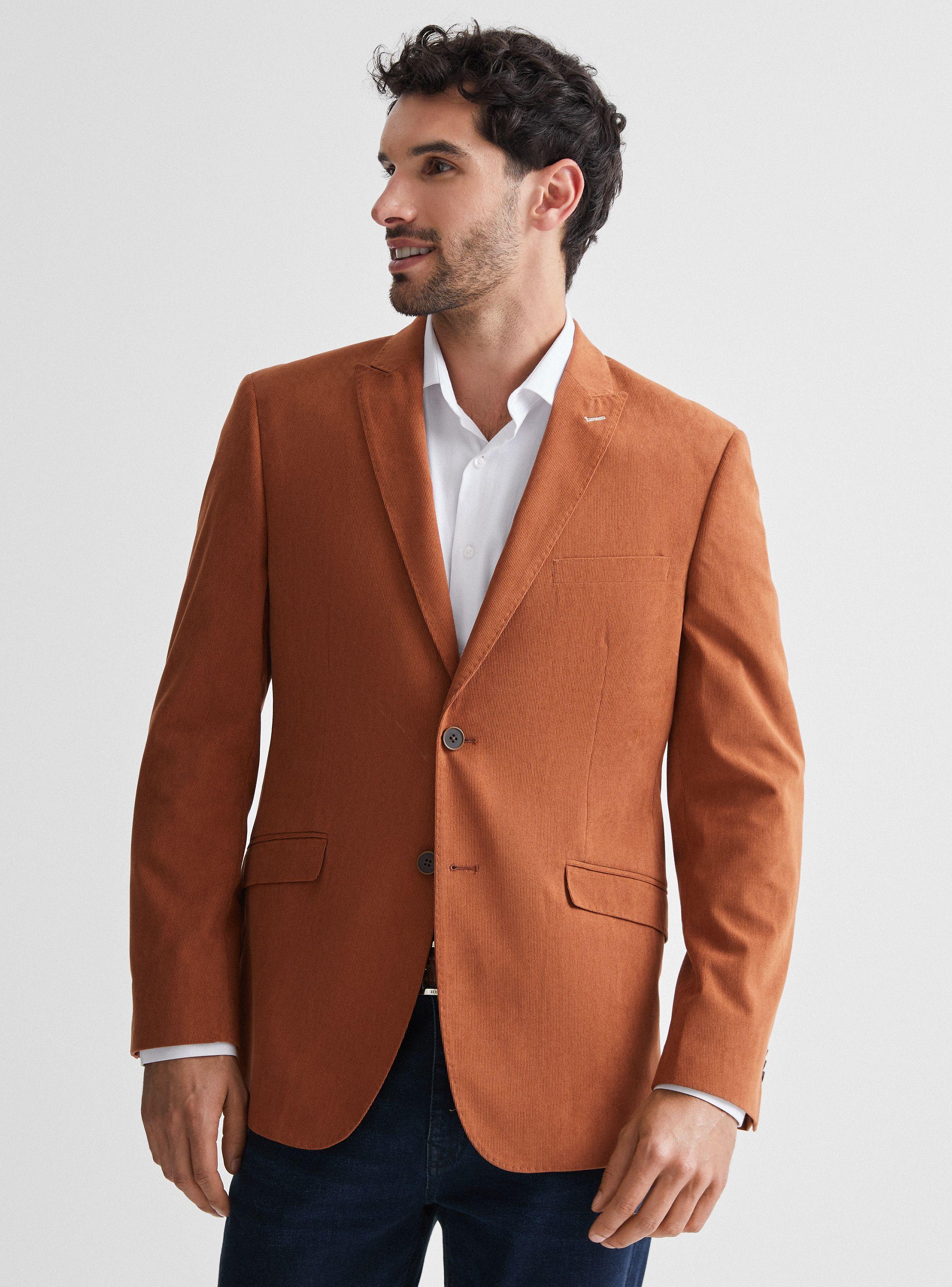 Blazer Recto en Cotelé Colores-0