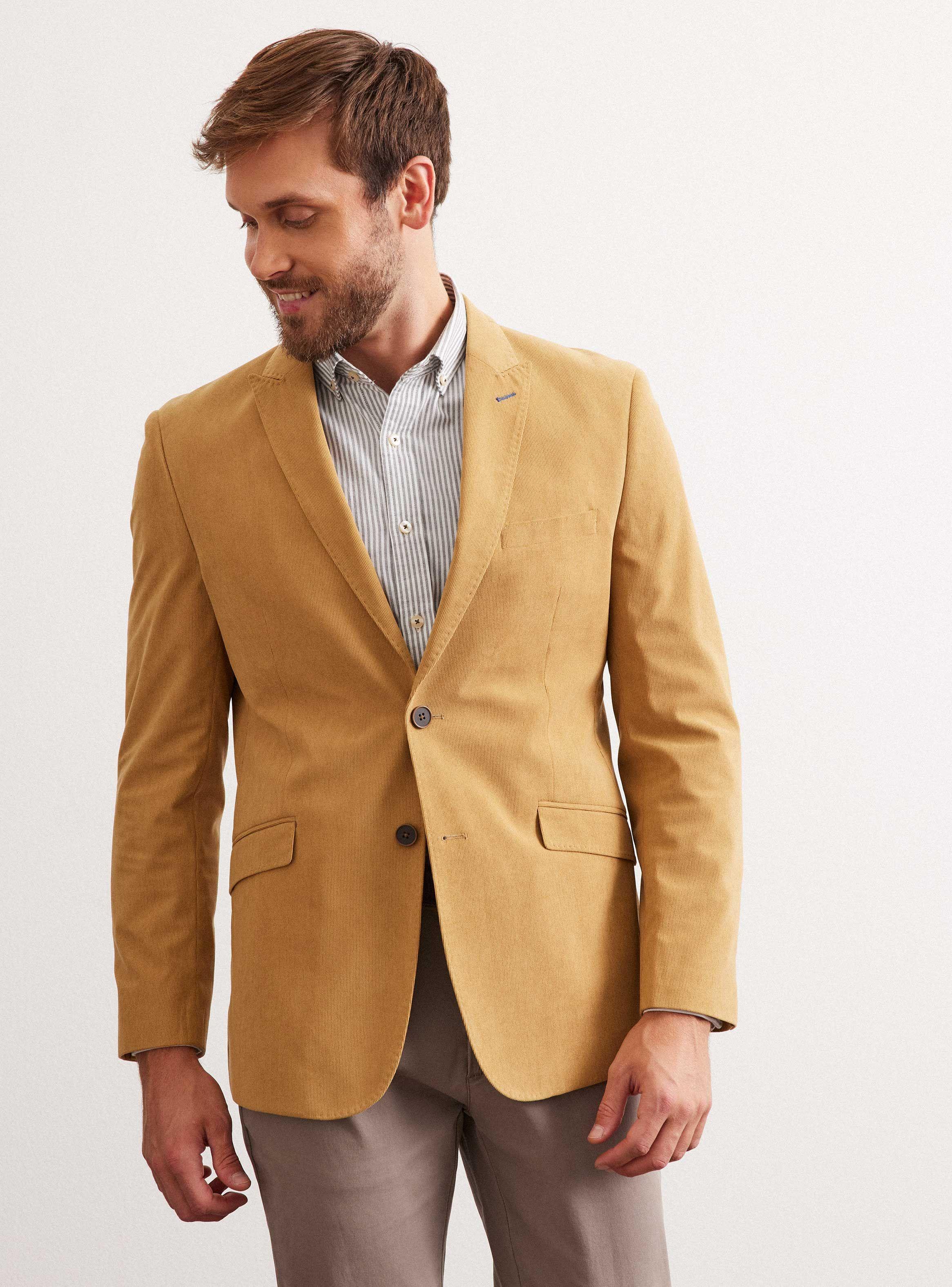Blazer Recto en Cotelé Colores-0