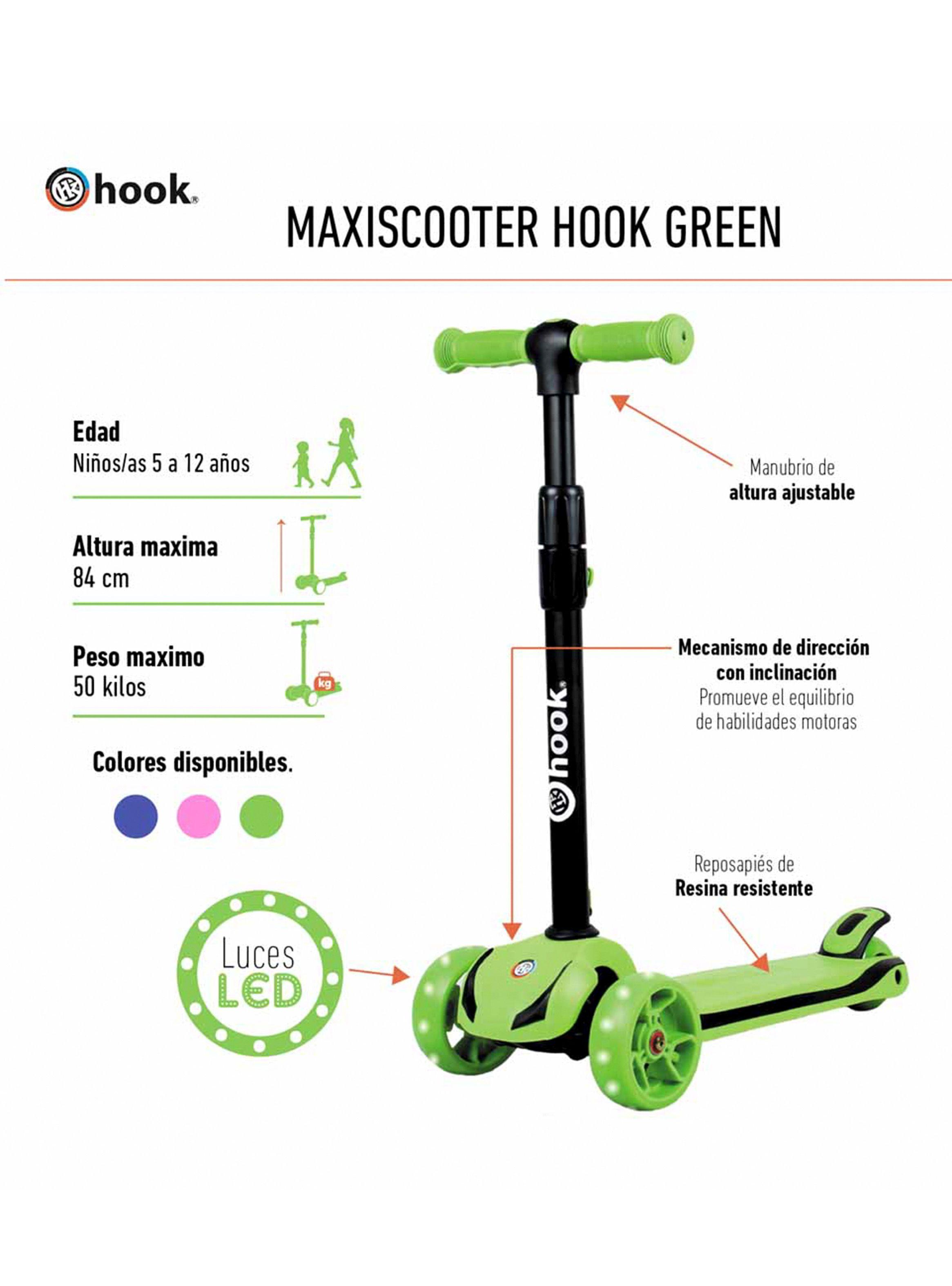 Scooter Maxi Hook Green-4