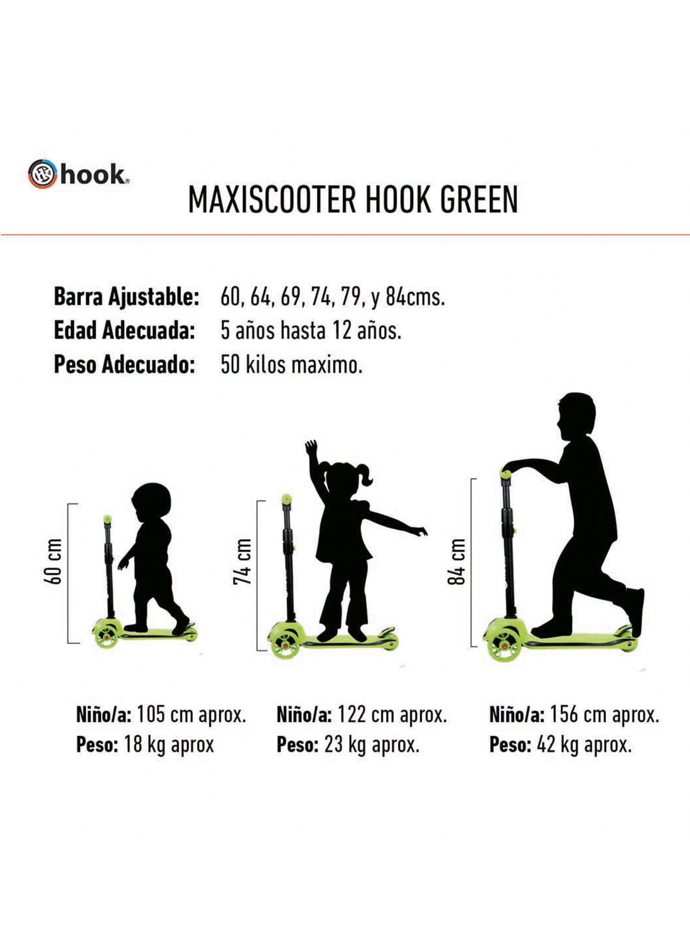 Scooter Maxi Hook Green-5