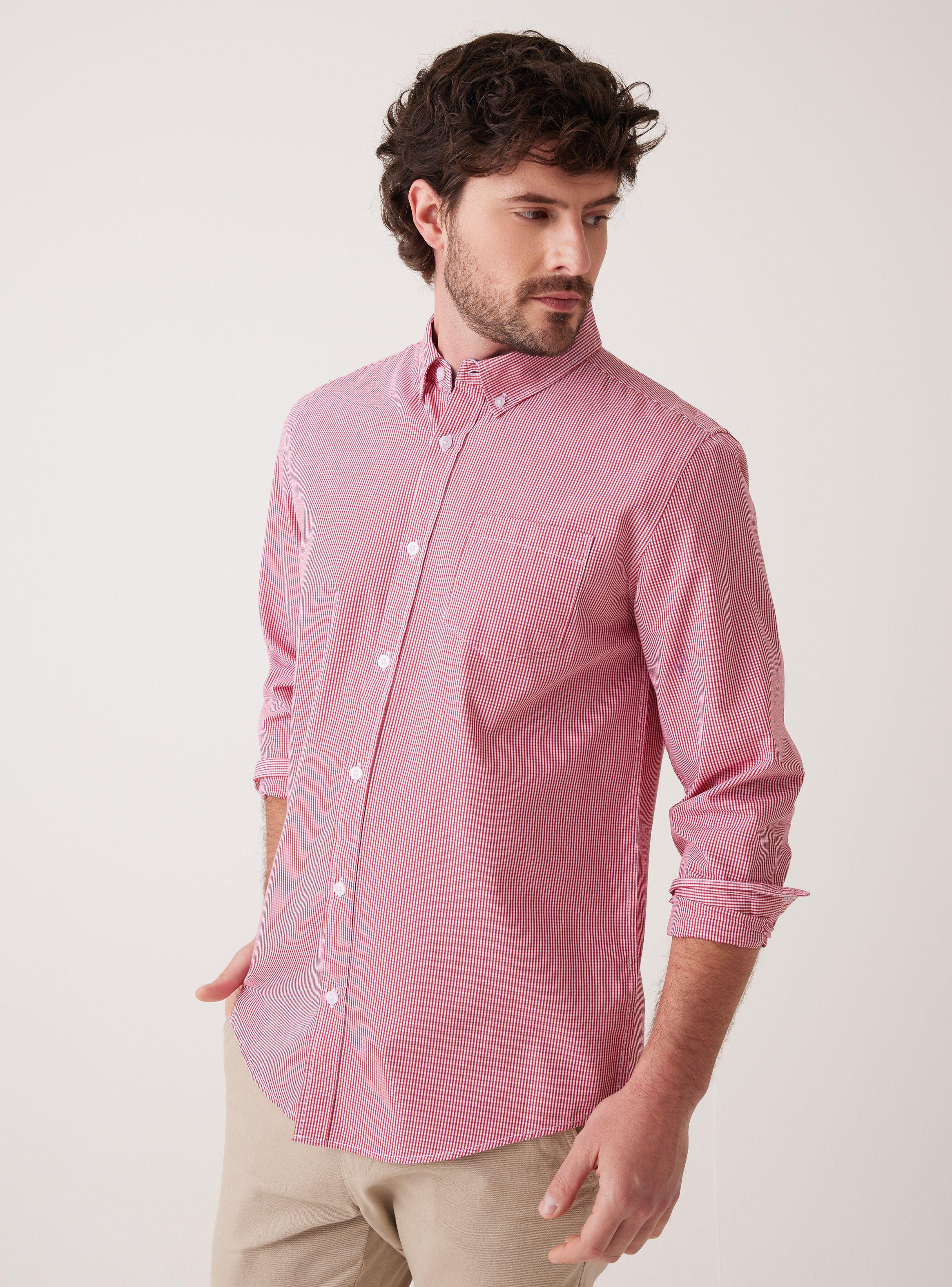 Camisa ML Mini Cuadros Regular Fit-0