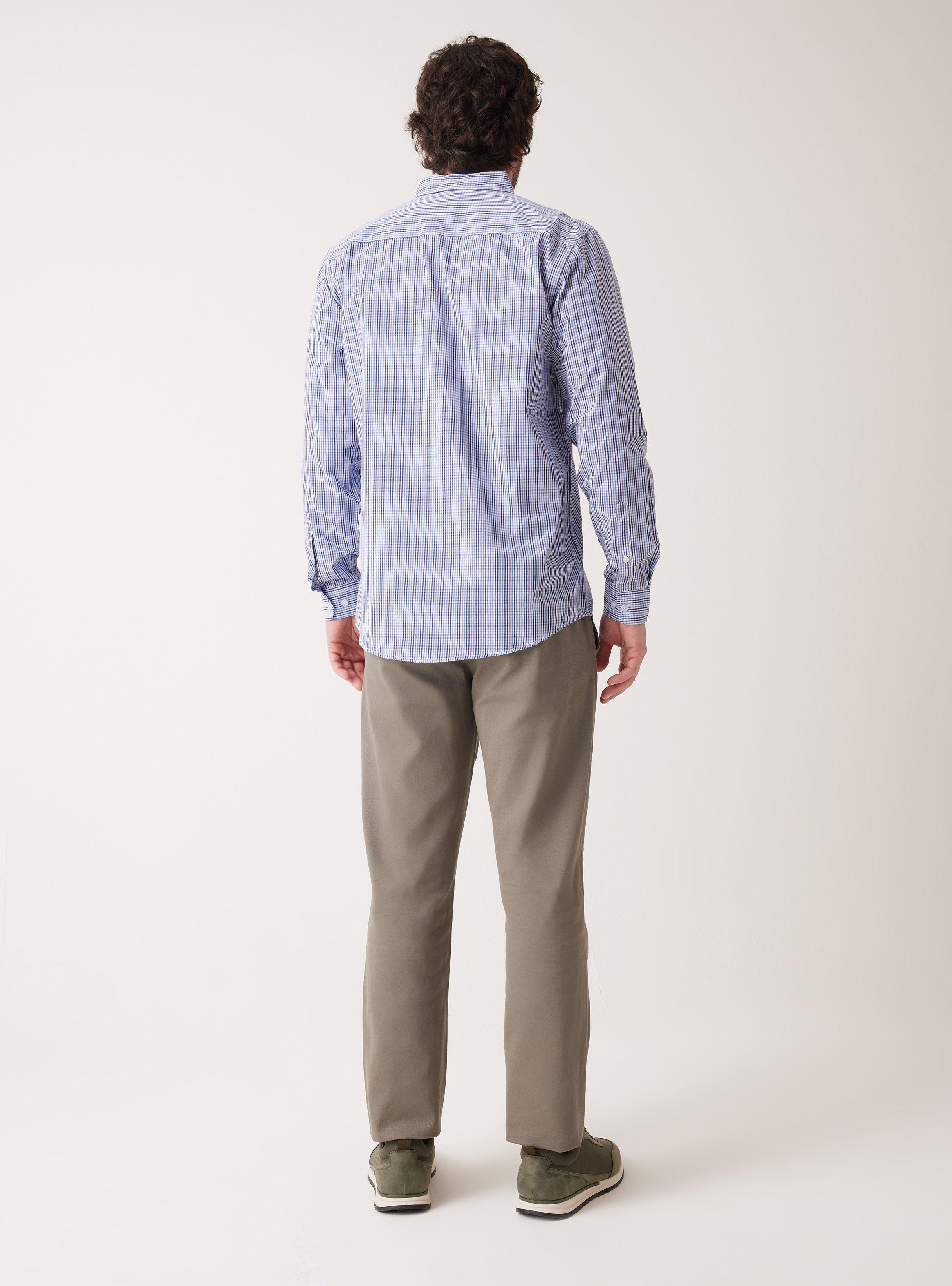 Camisa ML Cuadros Mediano Regular Fit-5
