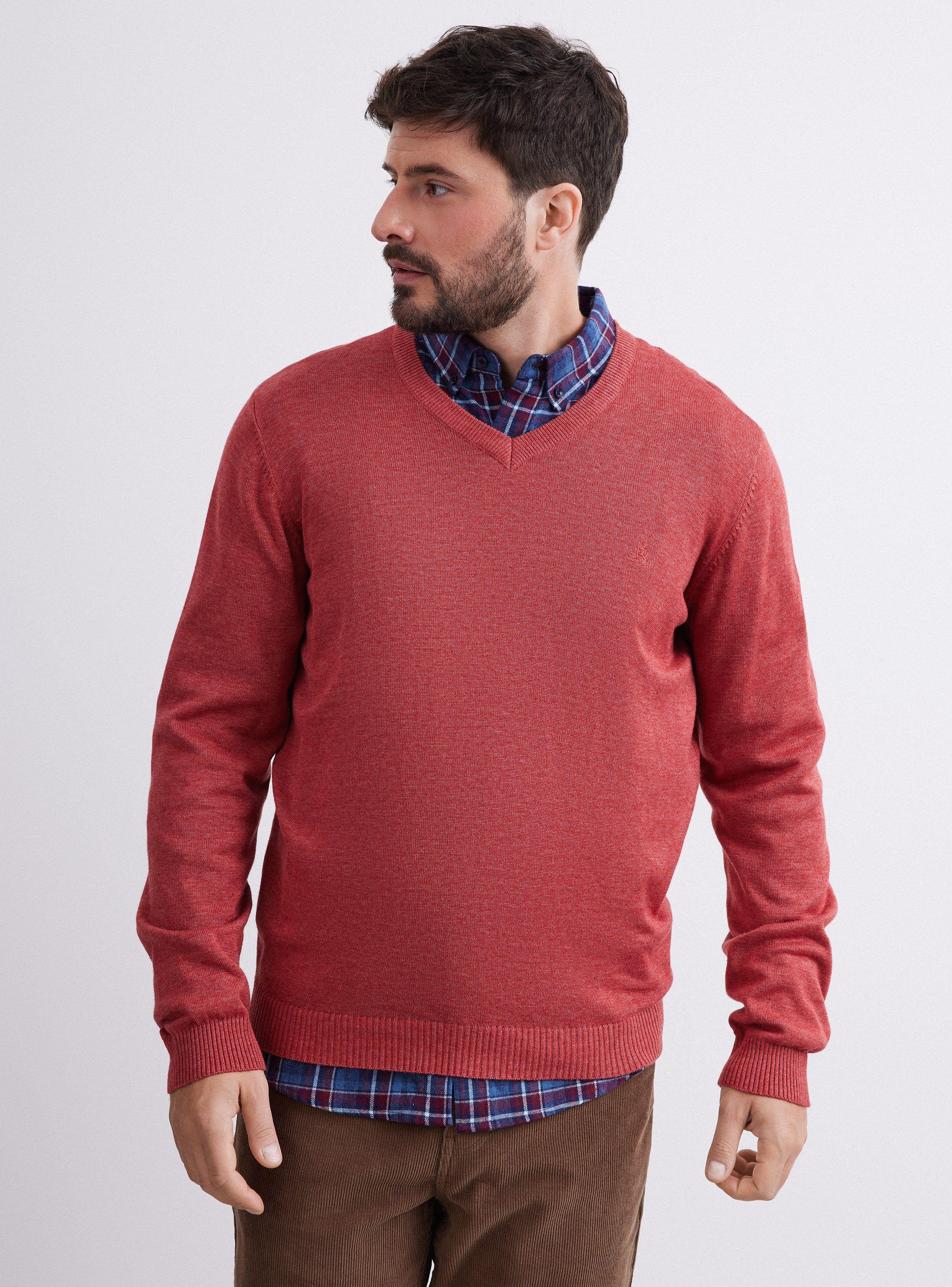 Sweater Cuello V Bassic Style-0