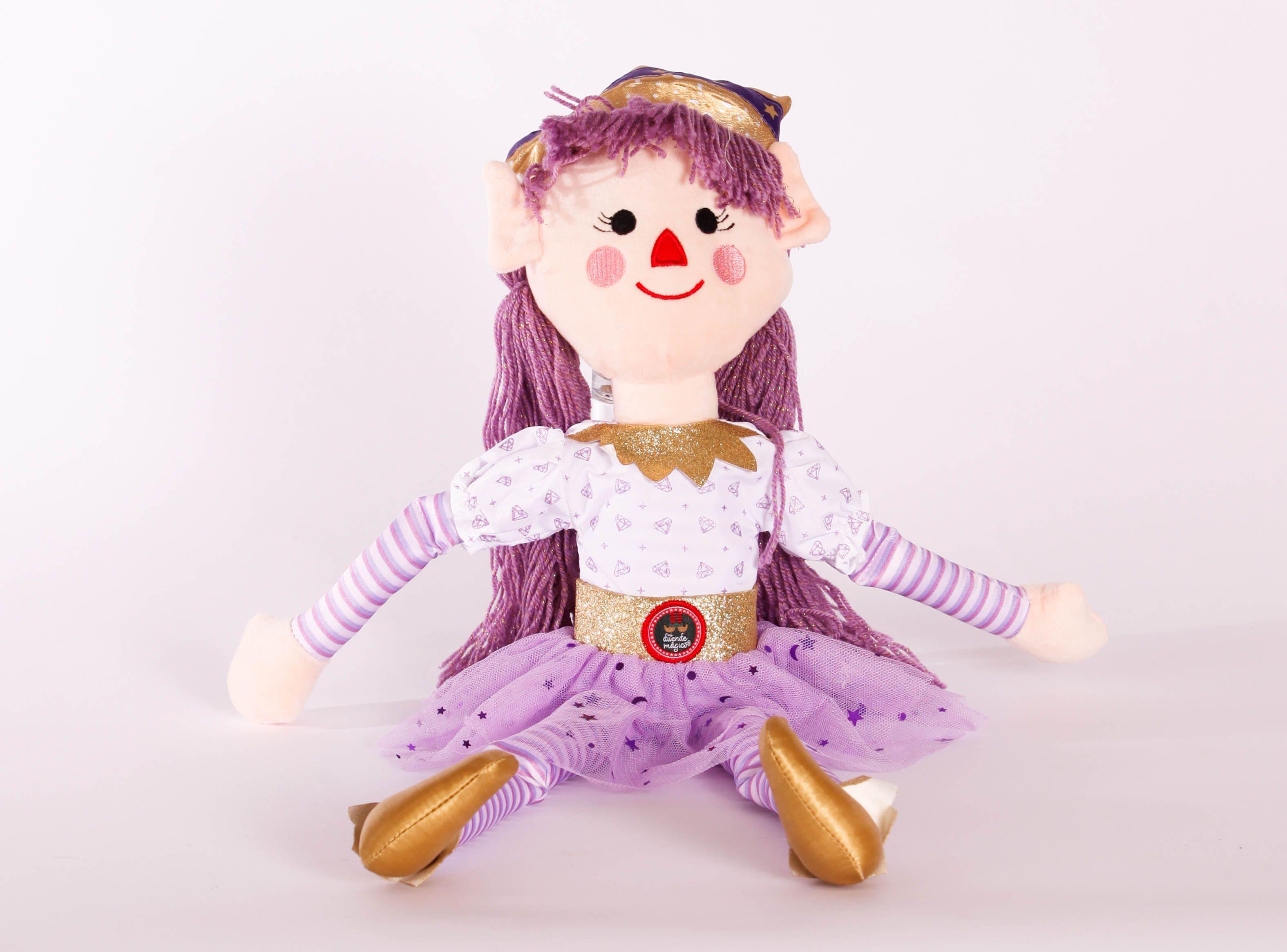 Peluche Mi Duende Mágico Amatista-1