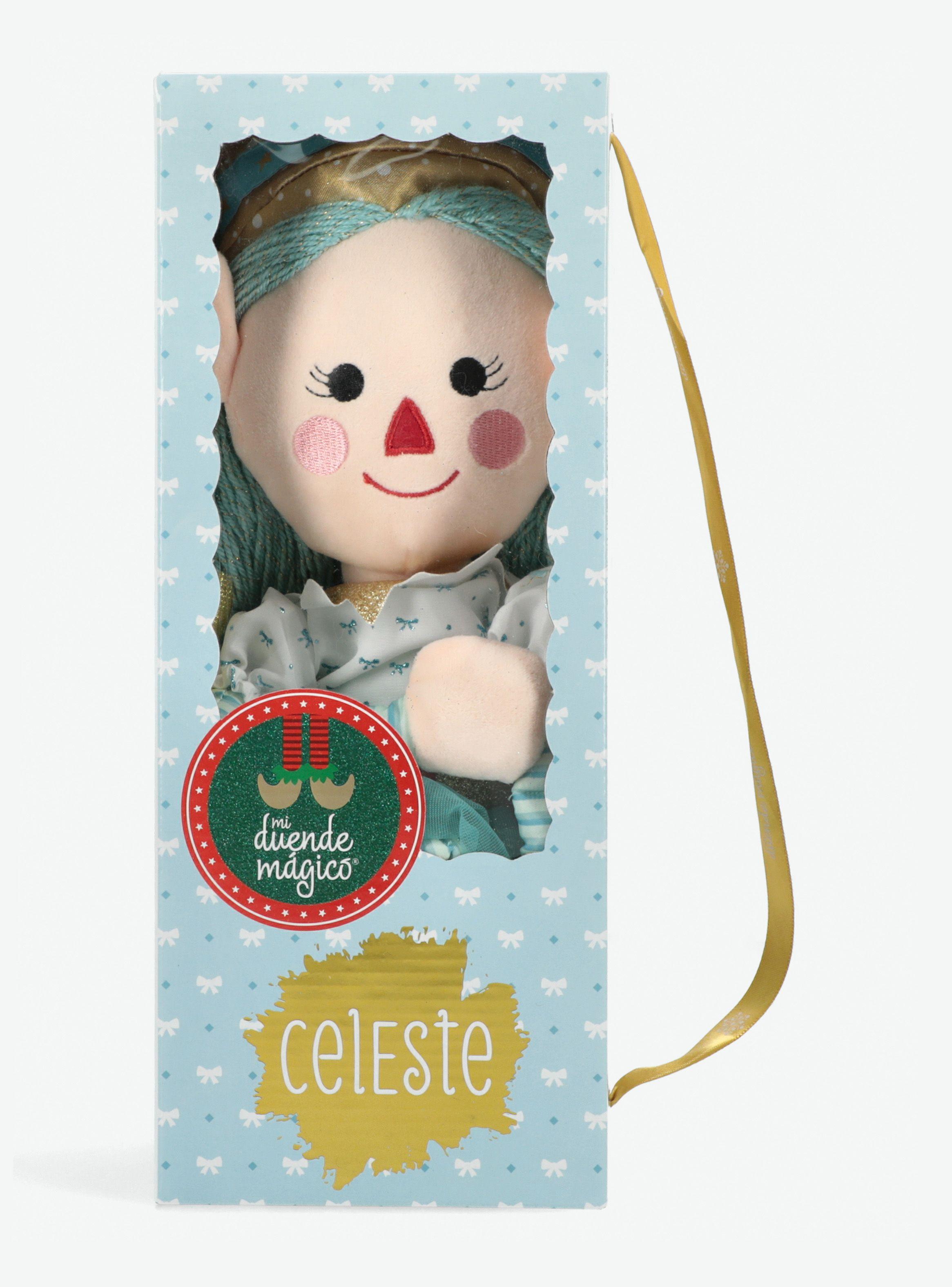 Peluche Mi Duende Mágico Celeste-1