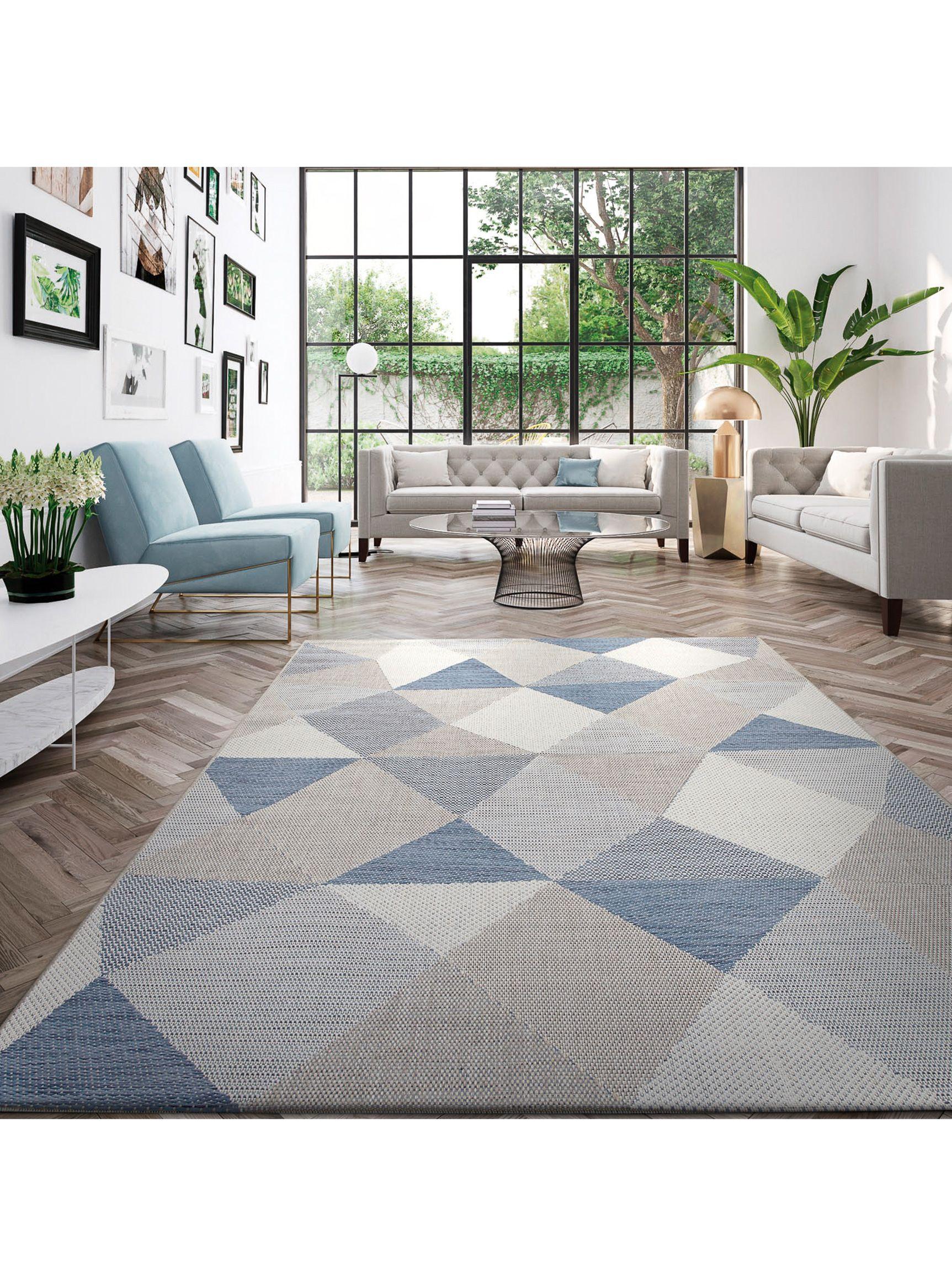 Alfombra 200 x 290 cm DIB Ingenio D1 Azul-2