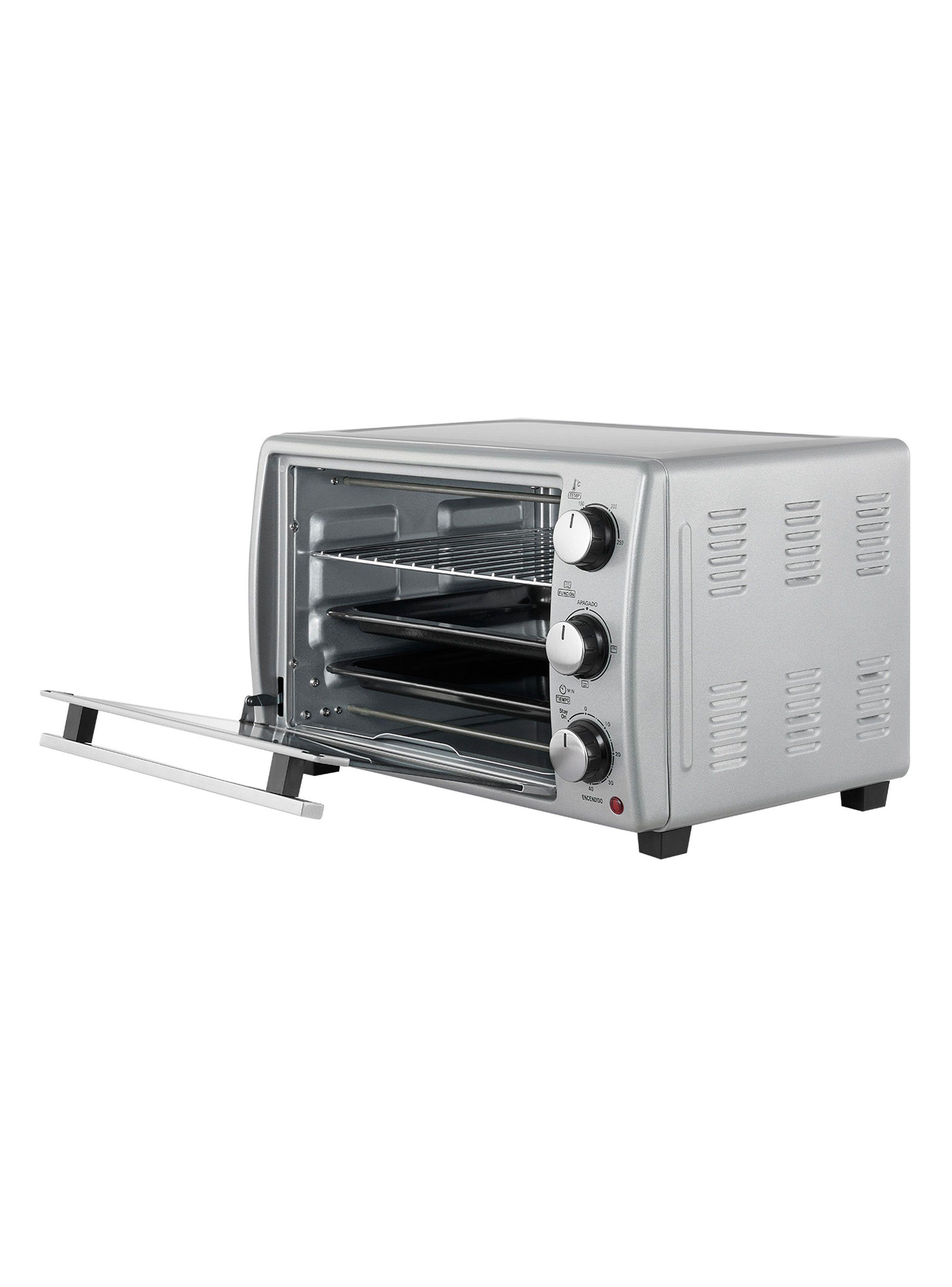 Horno Eléctrico 1380W 21 Litros DHE21MS23CL Silver-2