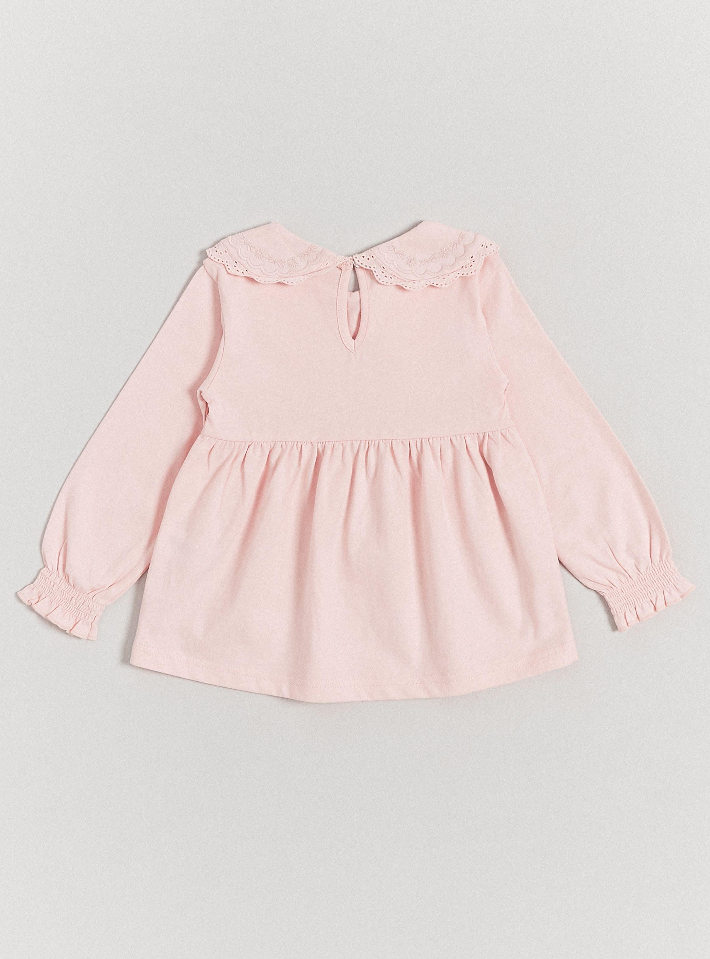 Polera con Cuello Bobo Bordado-1