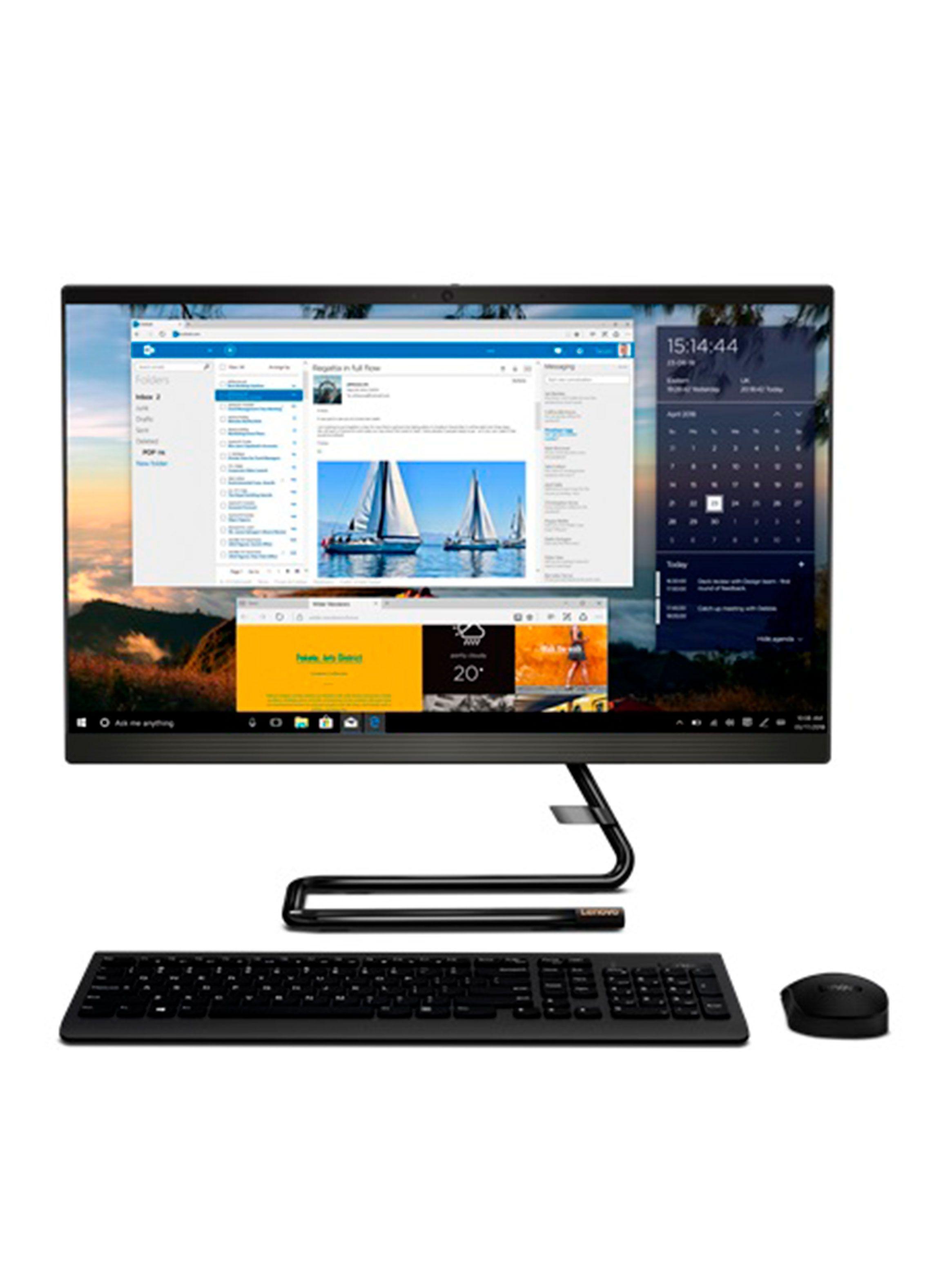All In One Ideacentre A340-24IGM Intel Pentium 4GB RAM 1TB HDD 23.8" 60 Hz-0