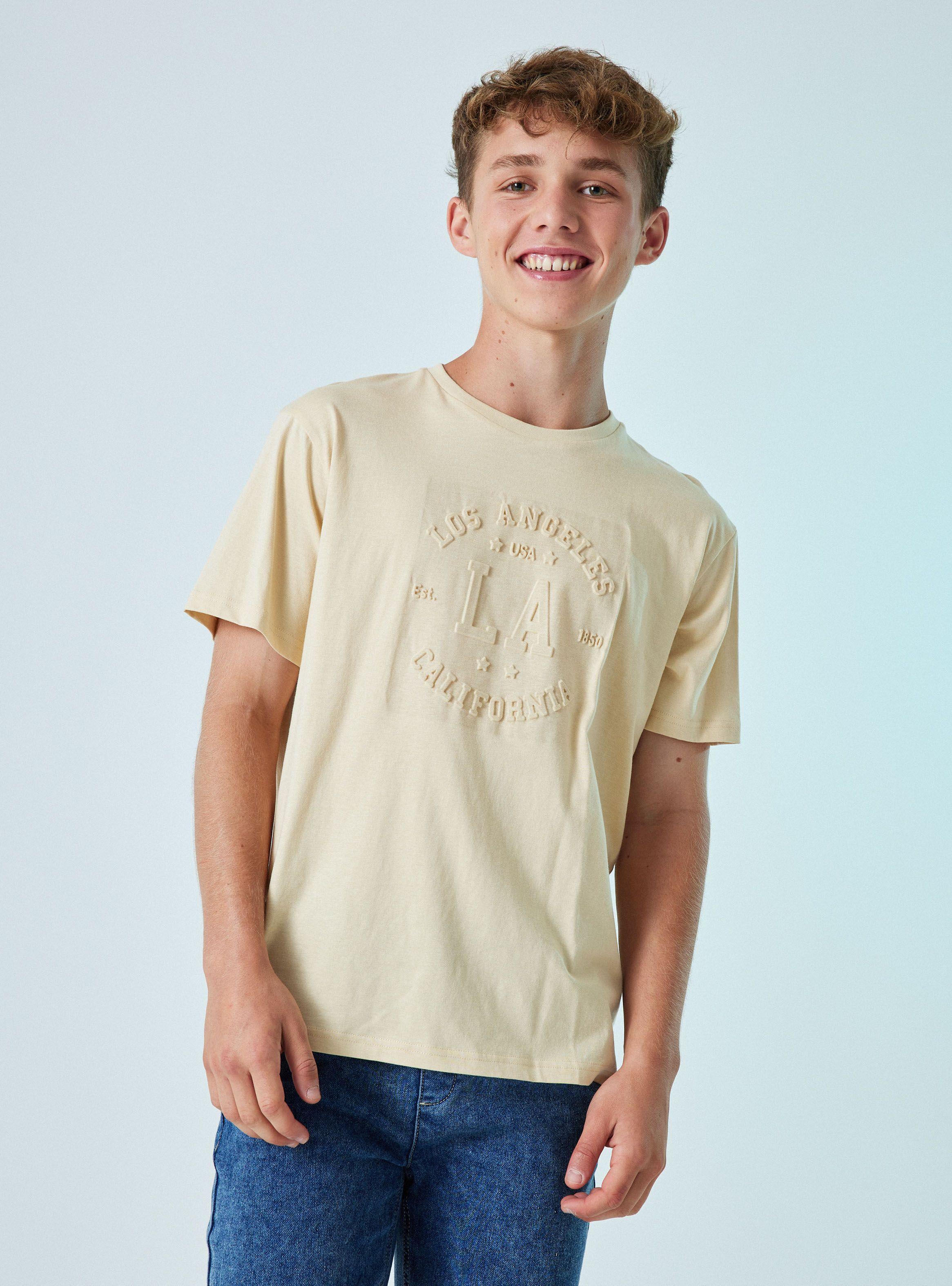 Polera con Diseño en Relieve Adelante-0