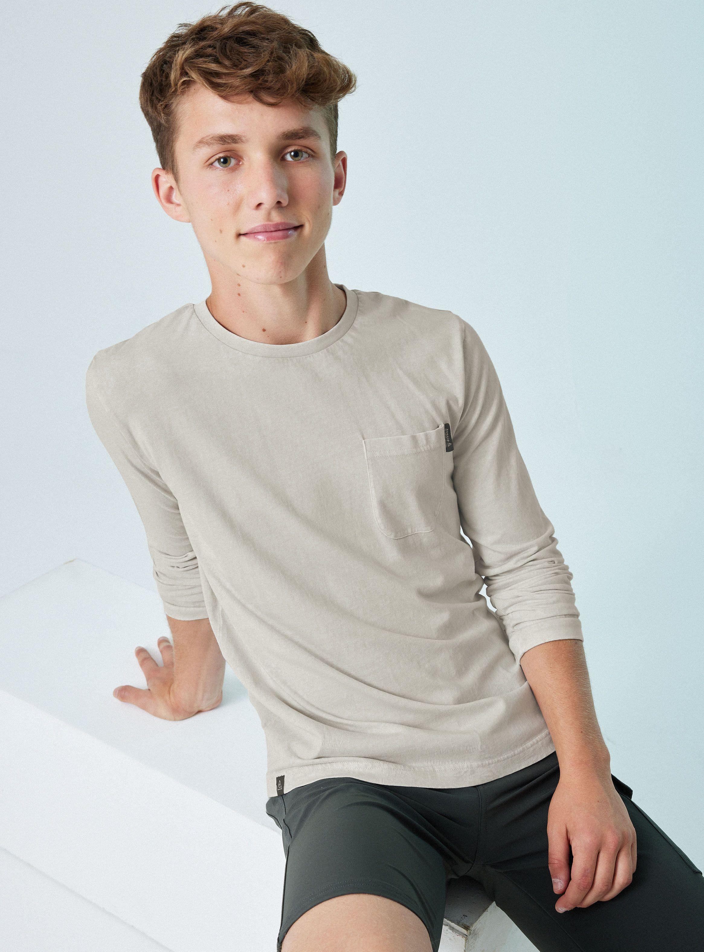 Polera Acid Wash Con Bolsillo-0