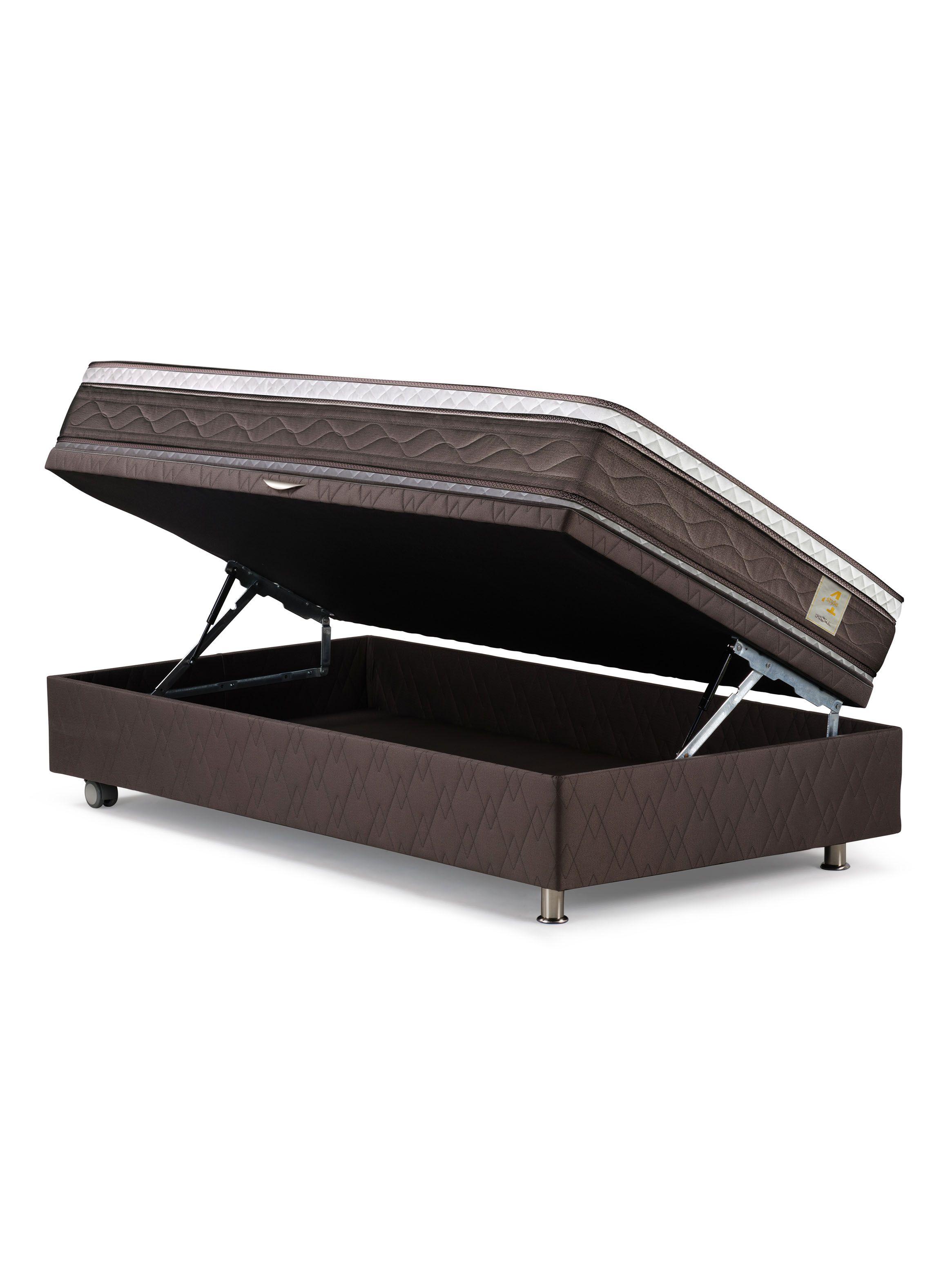 Boxet New Style 4 Plus 1.5 Plazas + Velador + Respaldo-1